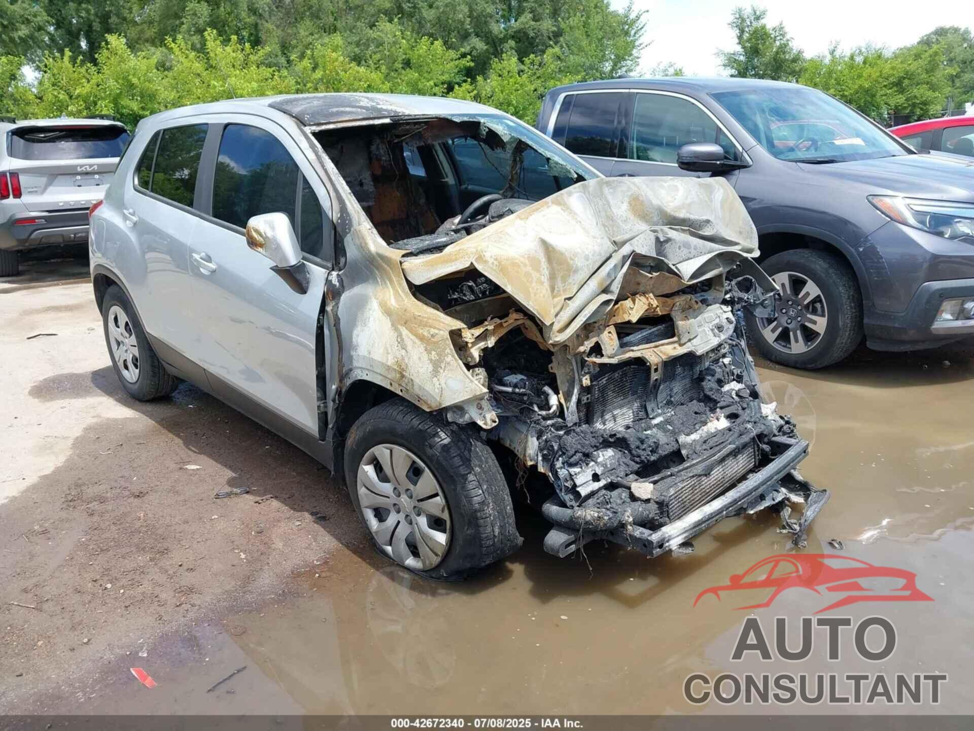 CHEVROLET TRAX 2017 - 3GNCJKSB6HL187299
