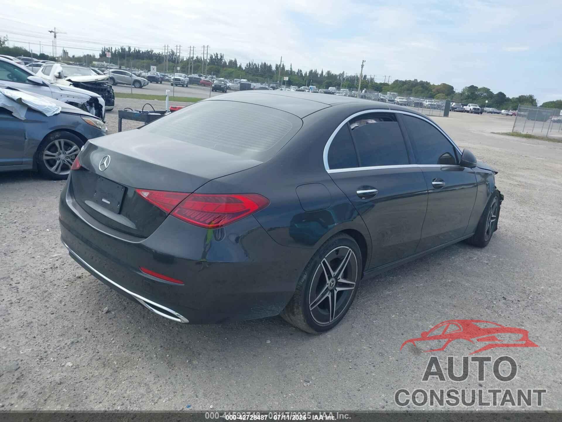 MERCEDES-BENZ C 300 2022 - W1KAF4GB4NR052502