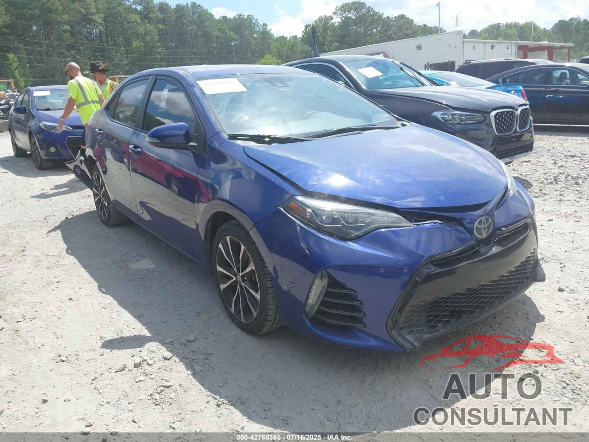 TOYOTA COROLLA 2017 - 2T1BURHE3HC819393