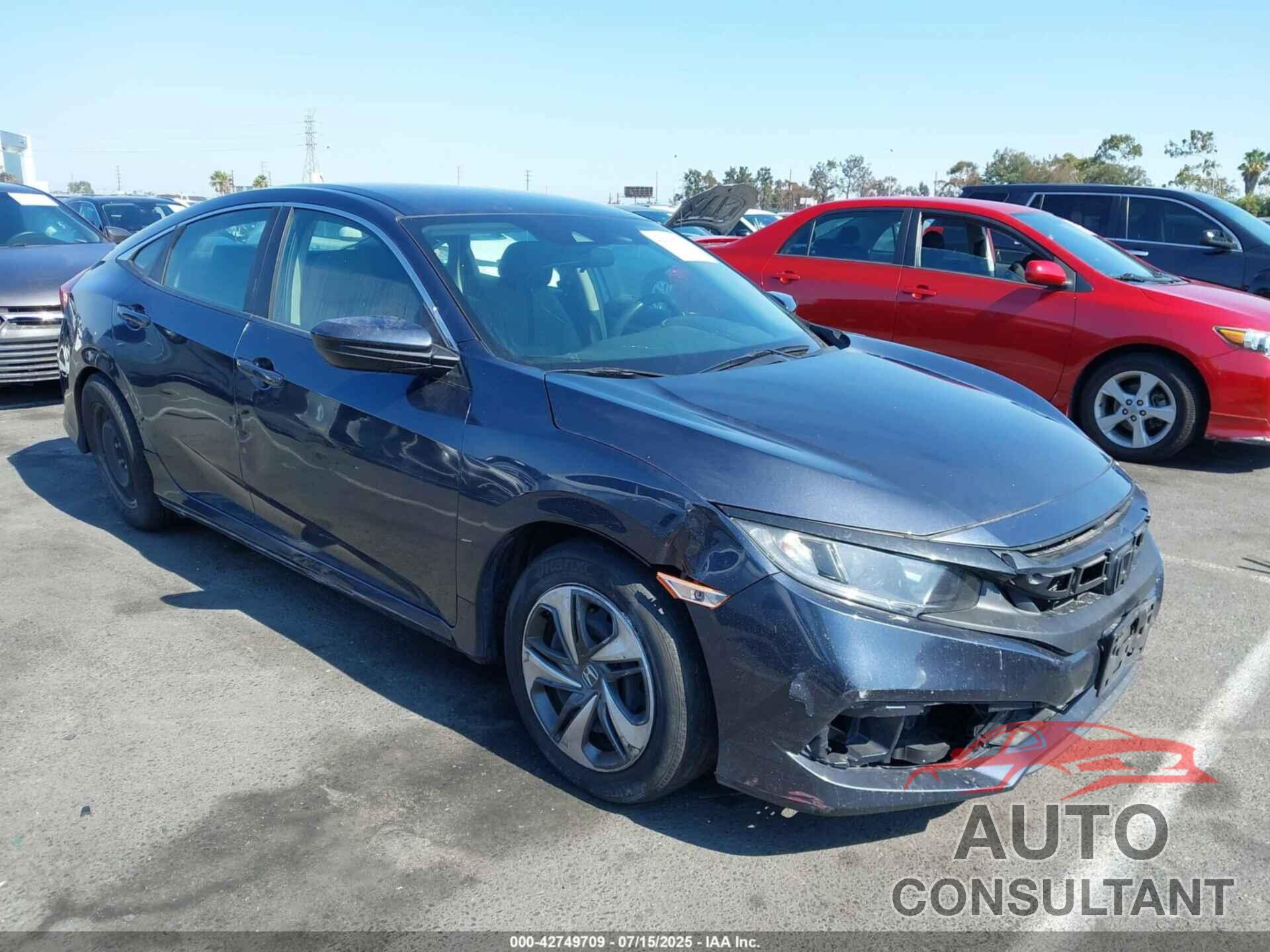 HONDA CIVIC 2020 - 2HGFC2F69LH562103