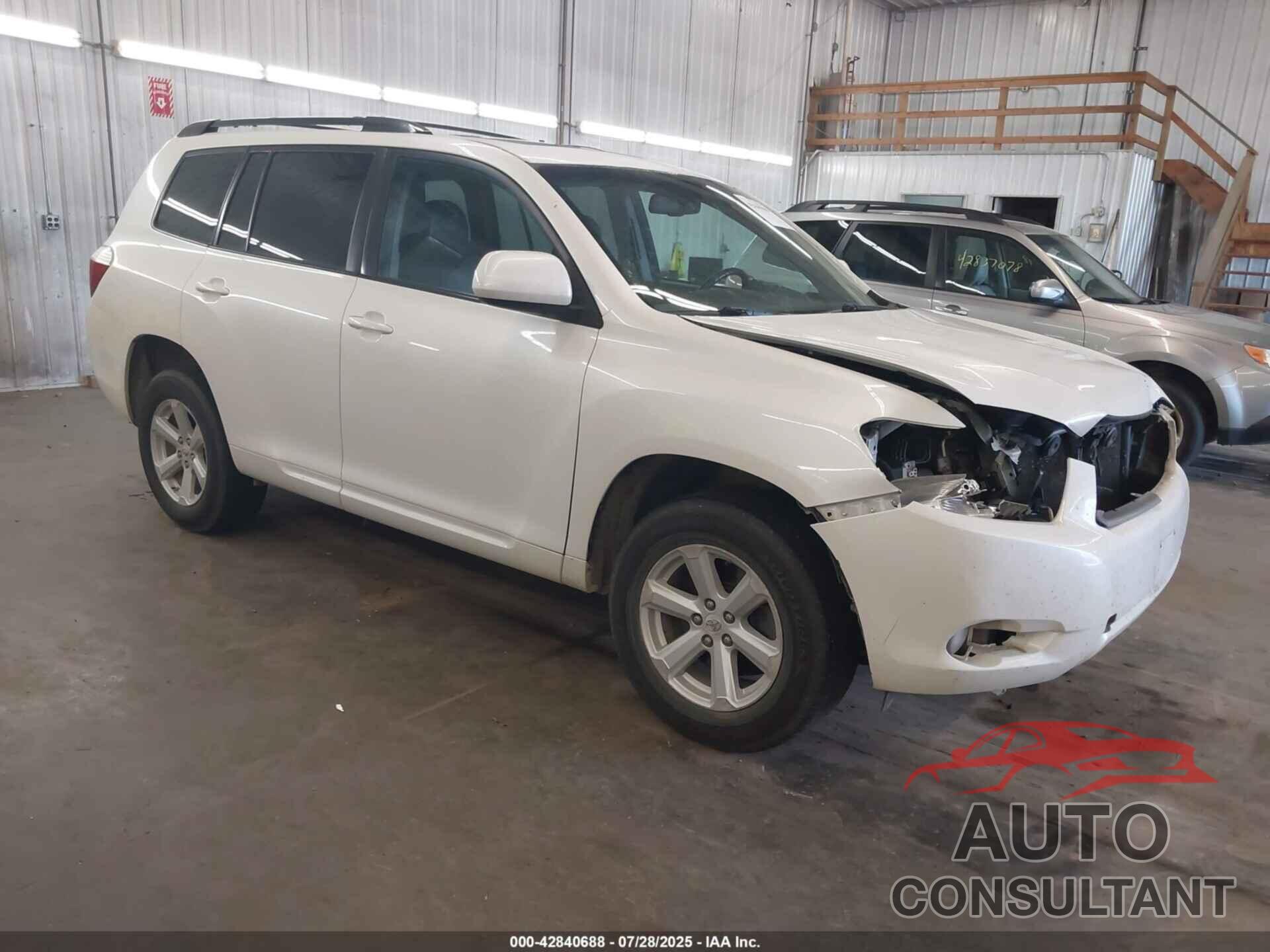 TOYOTA HIGHLANDER 2010 - 5TDJK3EH0AS030418