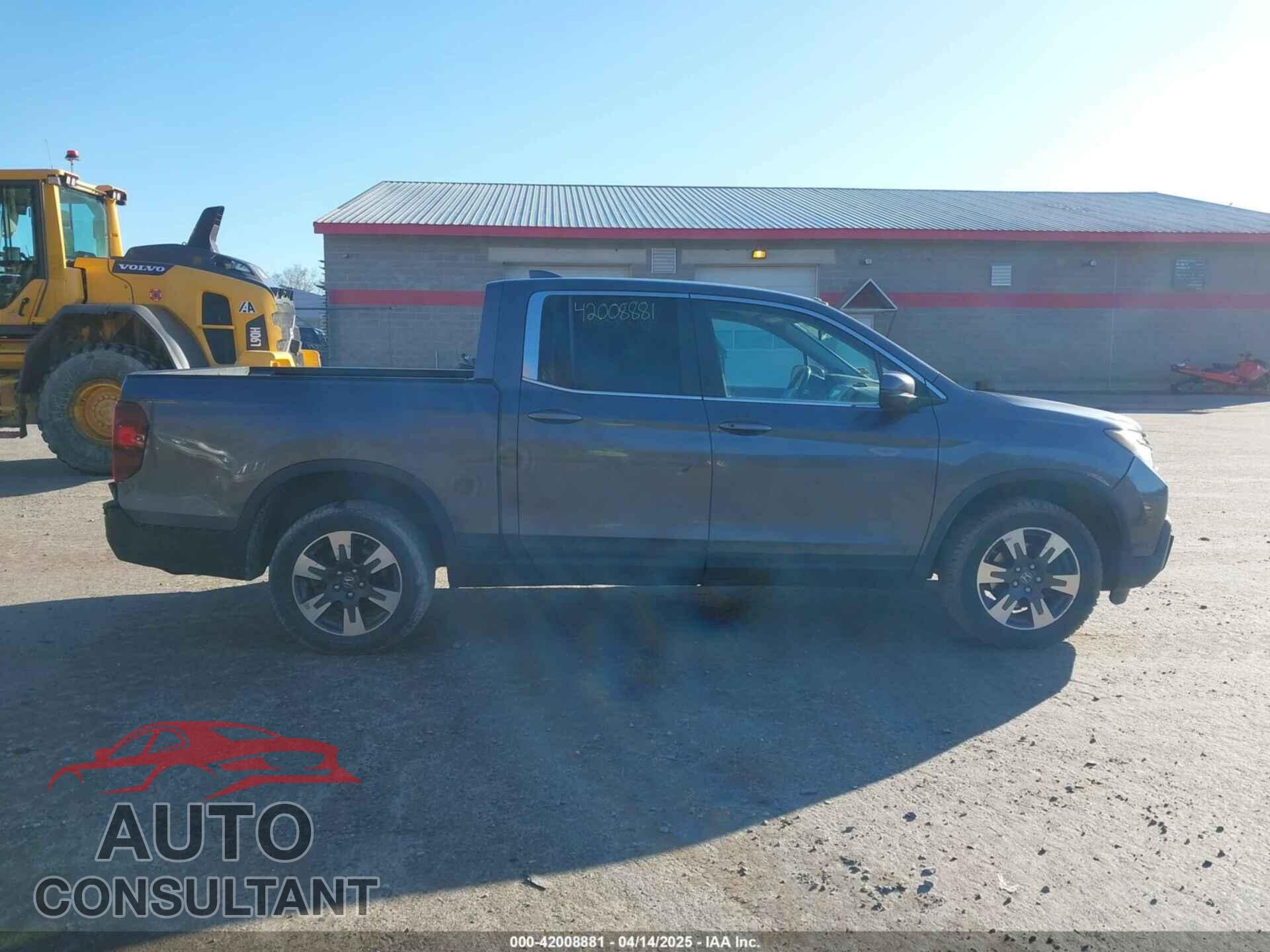 HONDA RIDGELINE 2017 - 5FPYK3F50HB002126