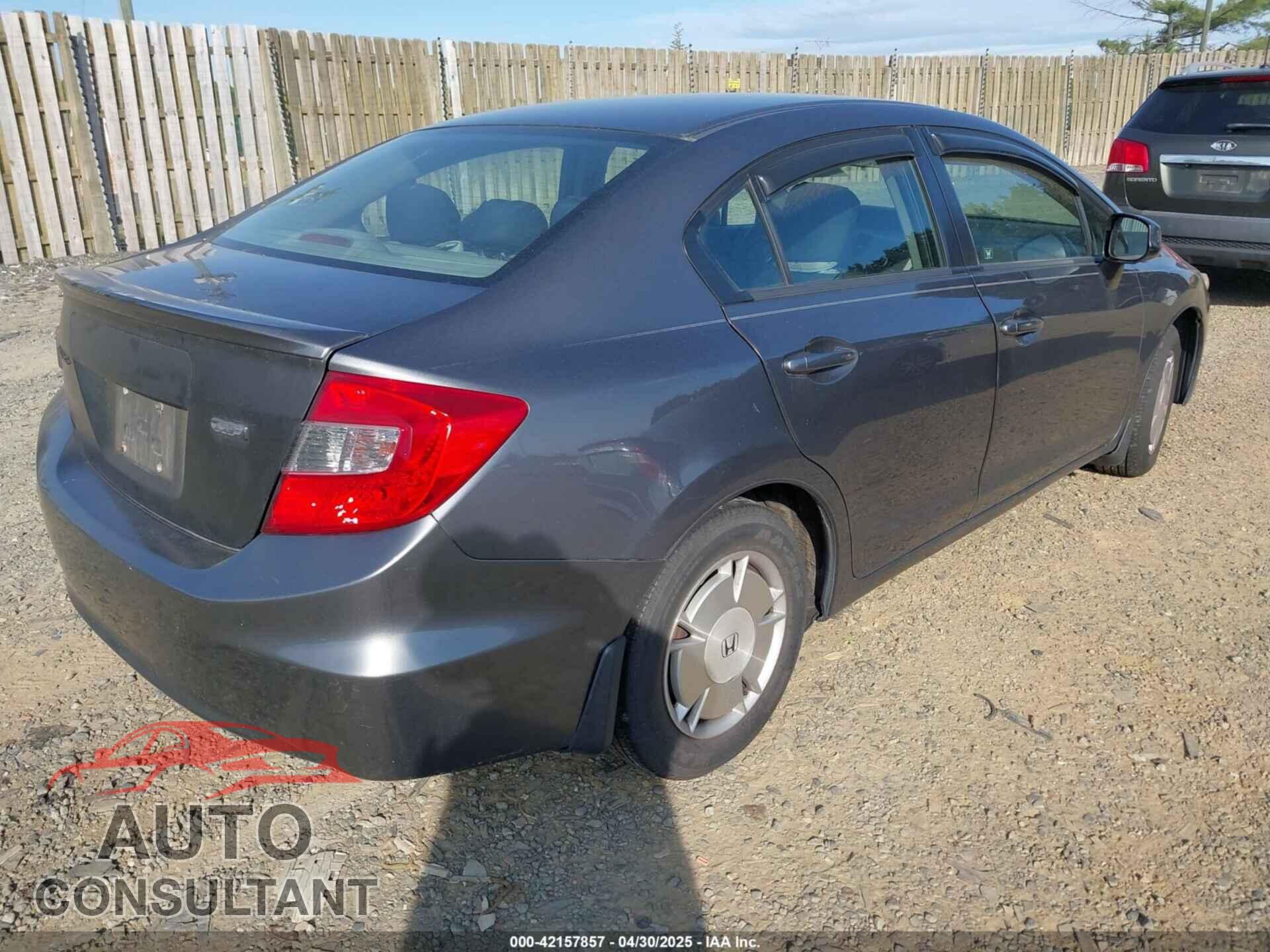 HONDA CIVIC 2012 - 2HGFB2F61CH316827