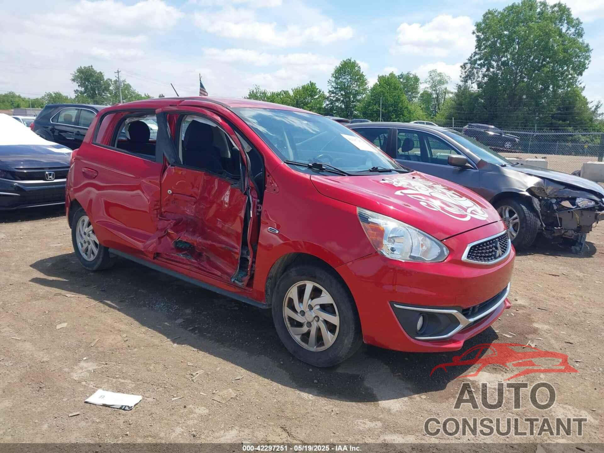 MITSUBISHI MIRAGE 2018 - ML32A4HJ0JH004436