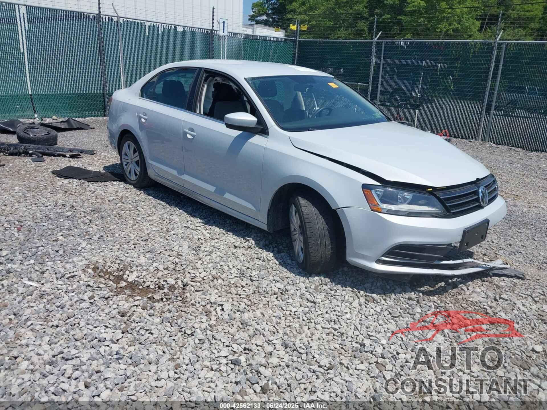 VOLKSWAGEN JETTA 2017 - 3VW2B7AJ5HM363855