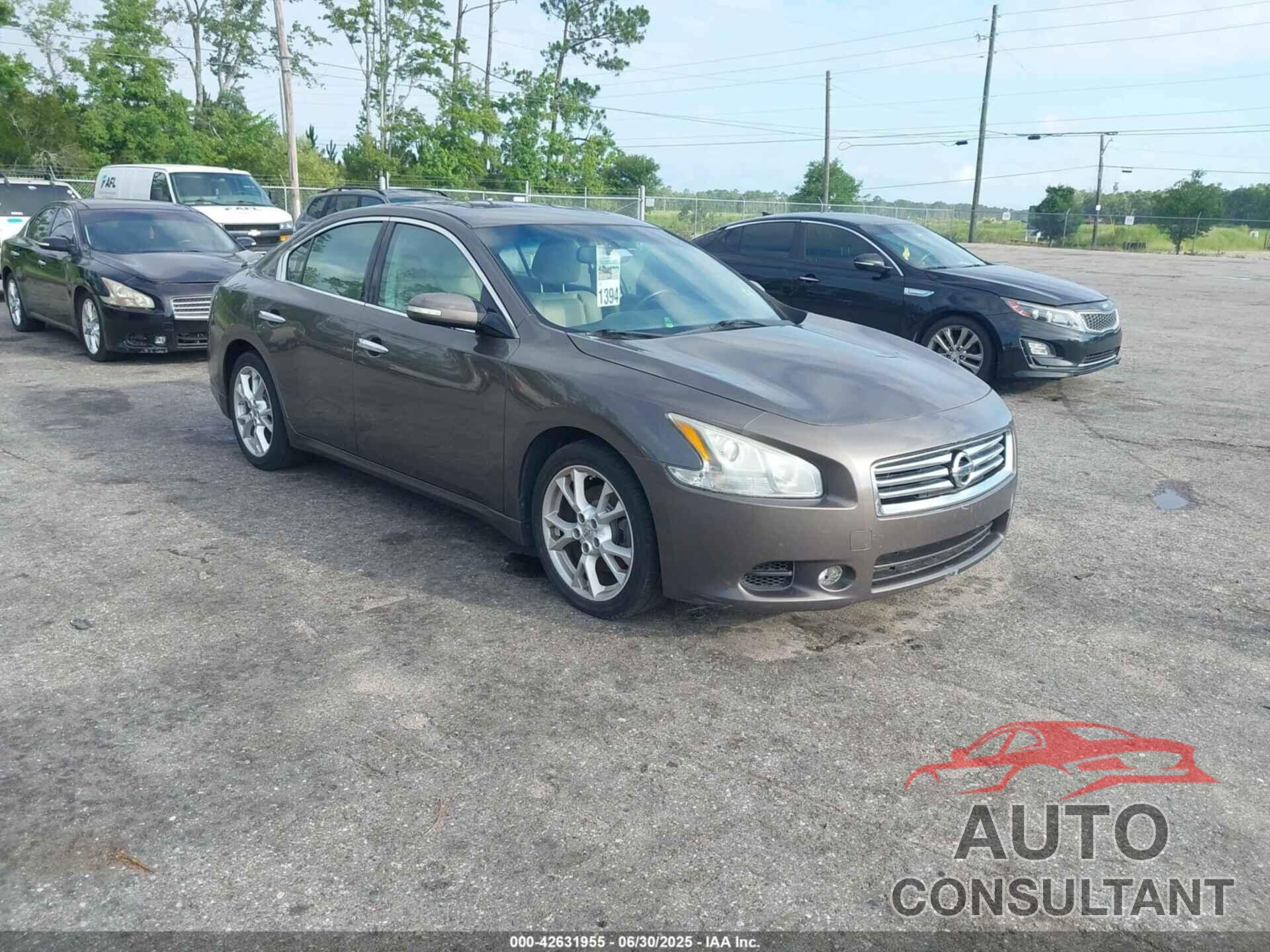 NISSAN MAXIMA 2013 - 1N4AA5APXDC803564
