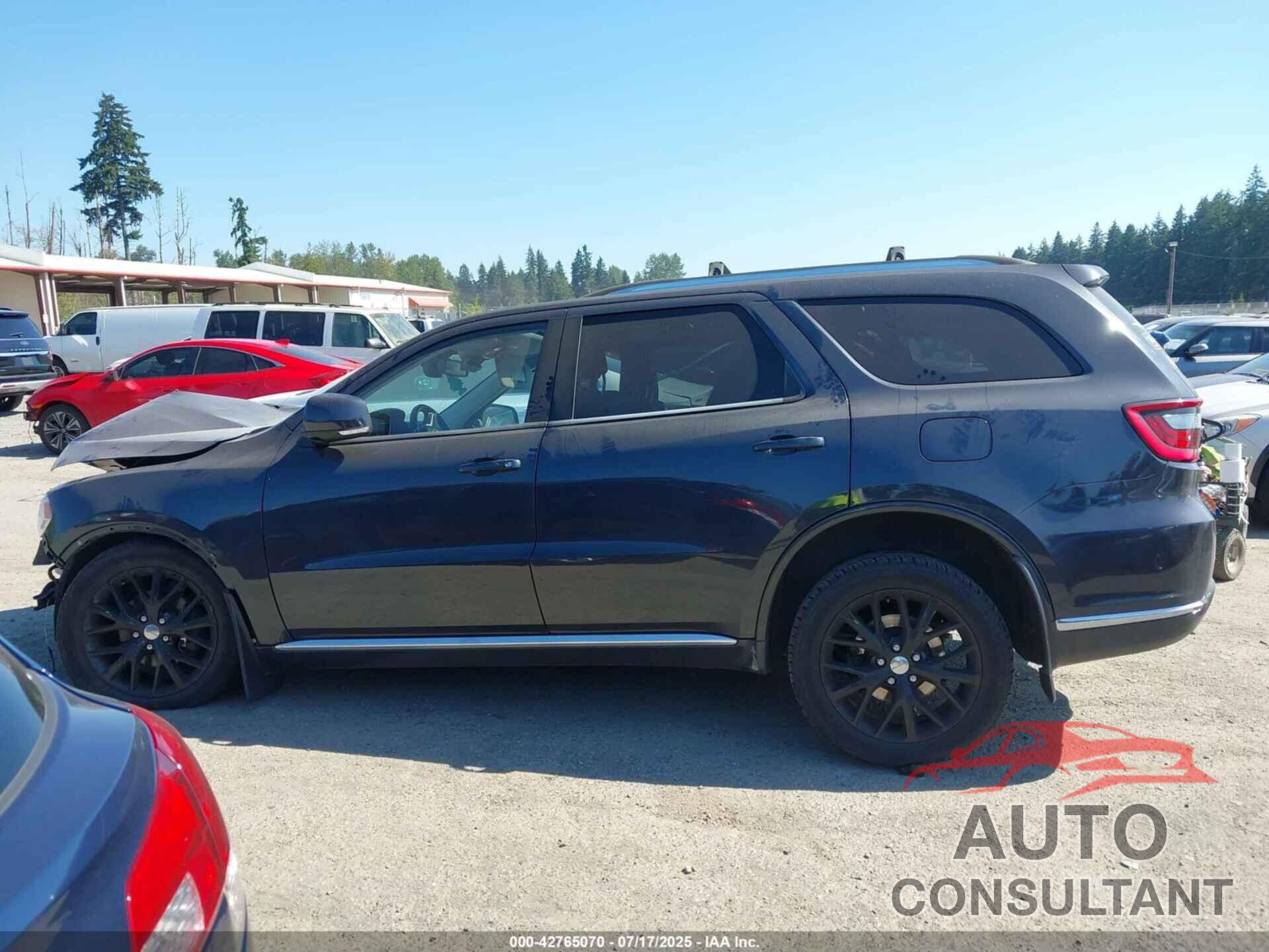 DODGE DURANGO 2016 - 1C4RDJDG3GC323573
