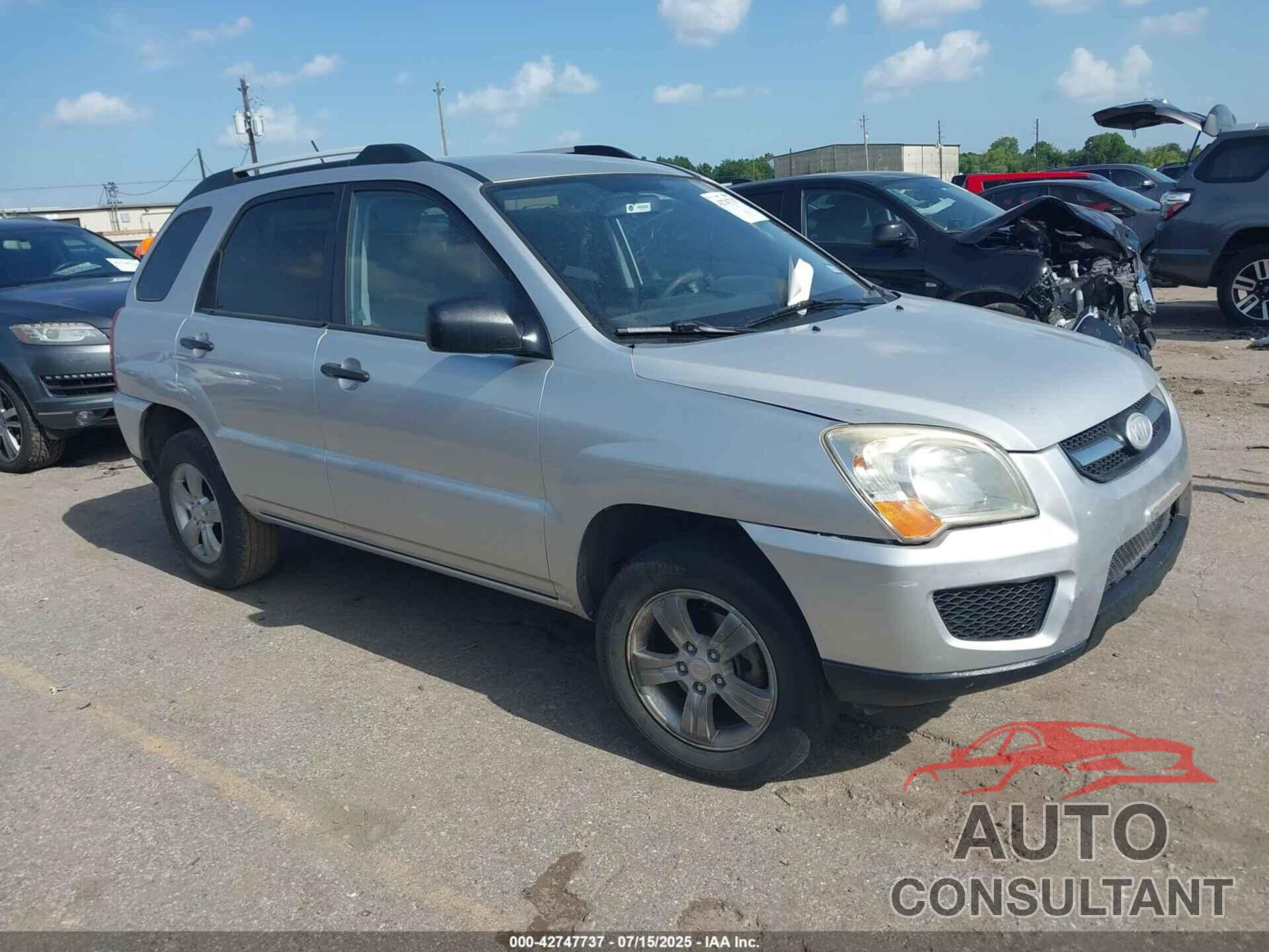 KIA SPORTAGE 2009 - KNDJF724X97578834