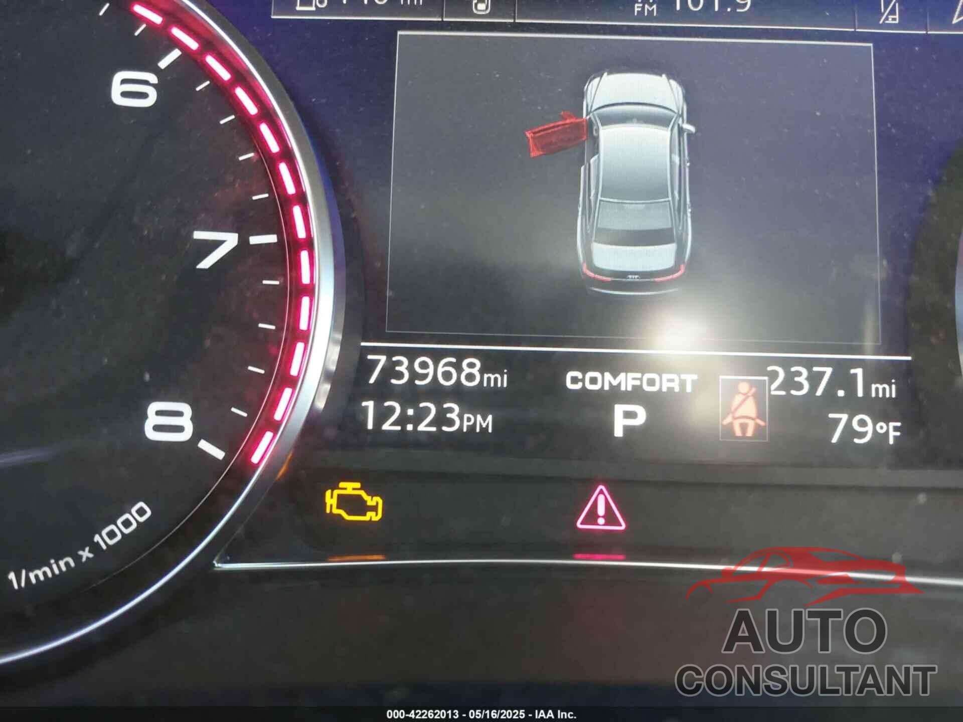 AUDI A6 2019 - WAUK2AF22KN112397