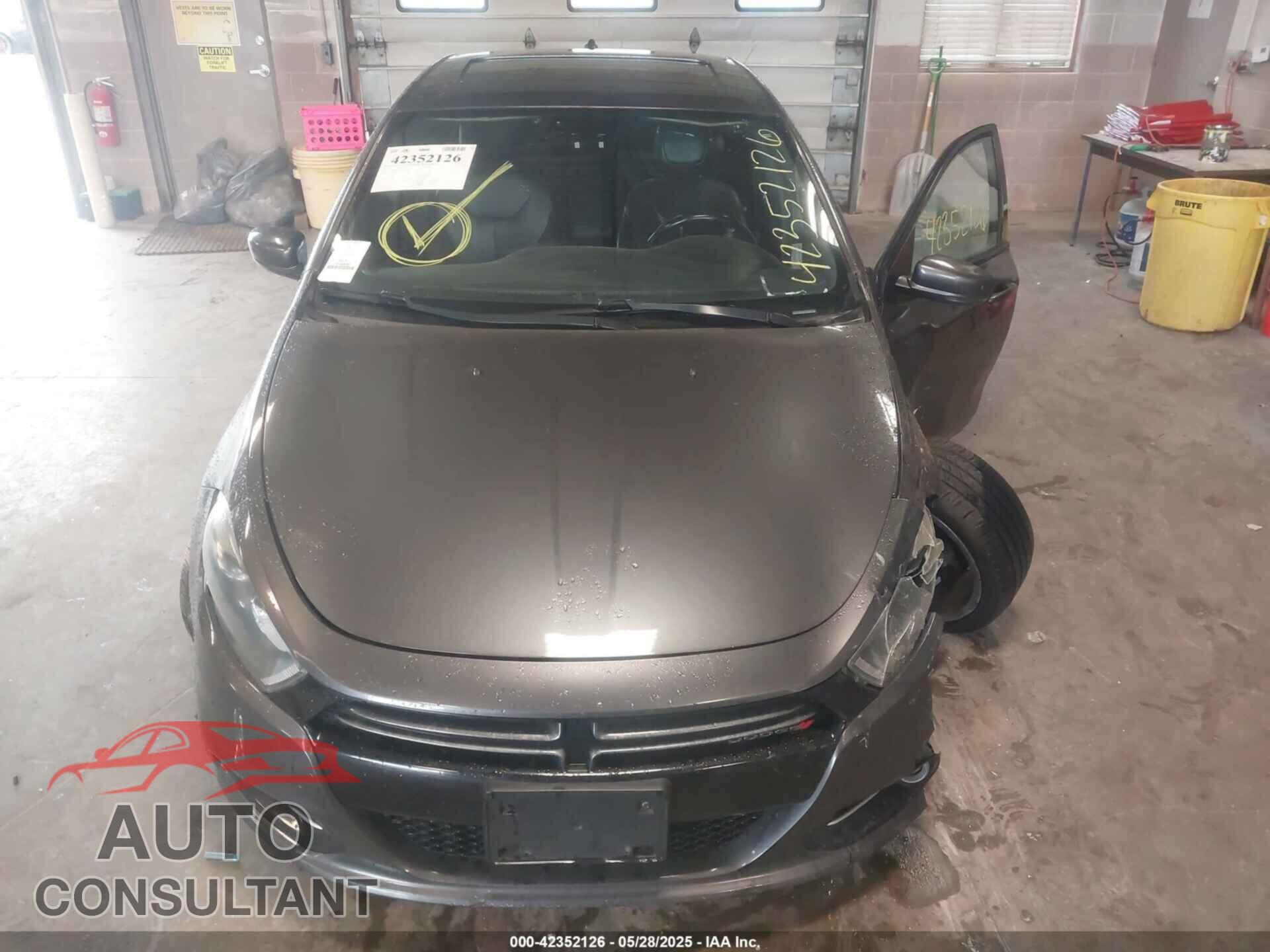 DODGE DART 2015 - 1C3CDFEB7FD277006