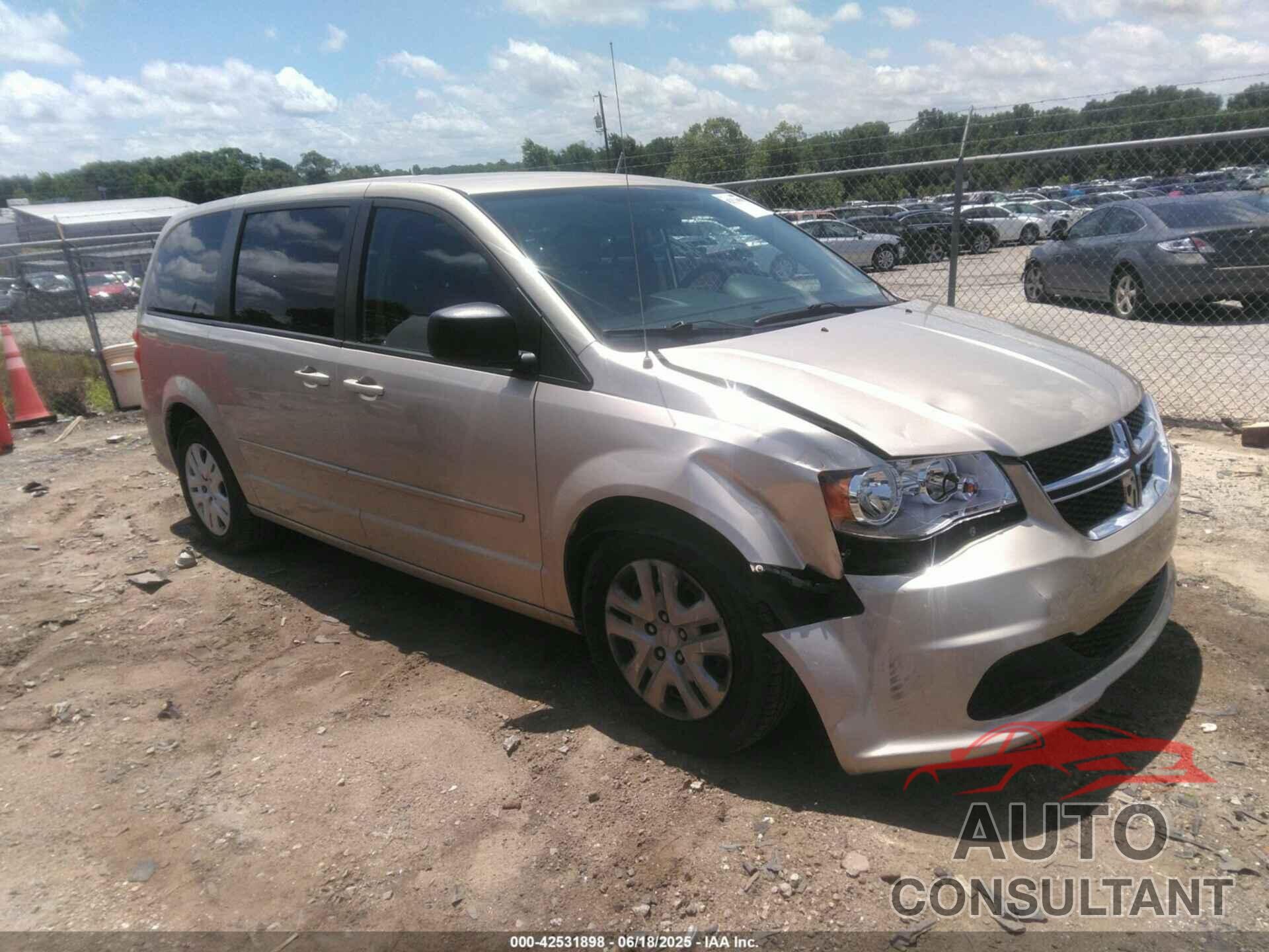 DODGE GRAND CARAVAN 2016 - 2C4RDGBG6GR152962