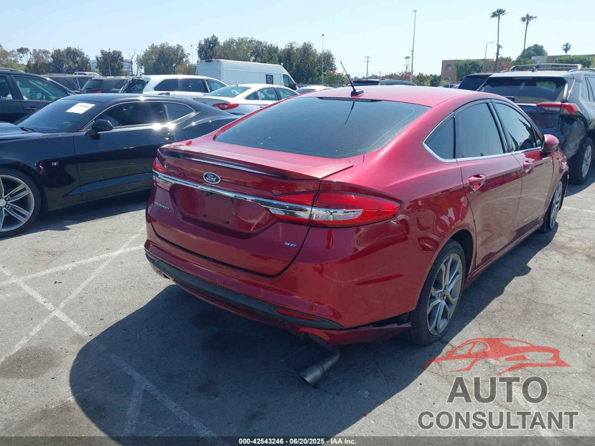 FORD FUSION 2017 - 3FA6P0H71HR312935