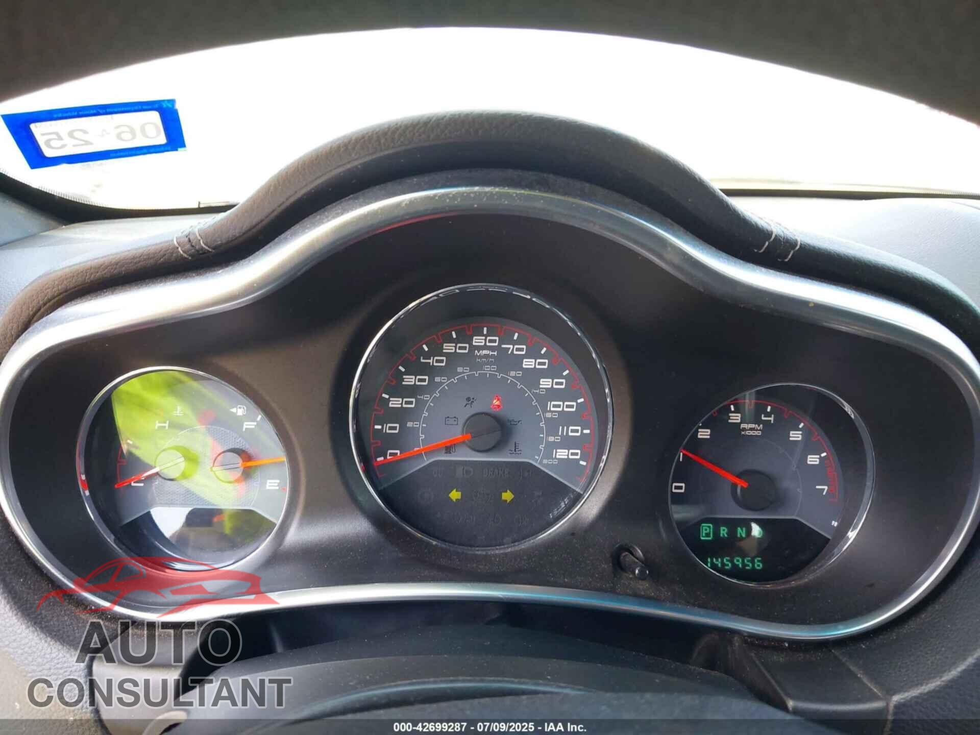 DODGE AVENGER 2013 - 1C3CDZAB4DN657743