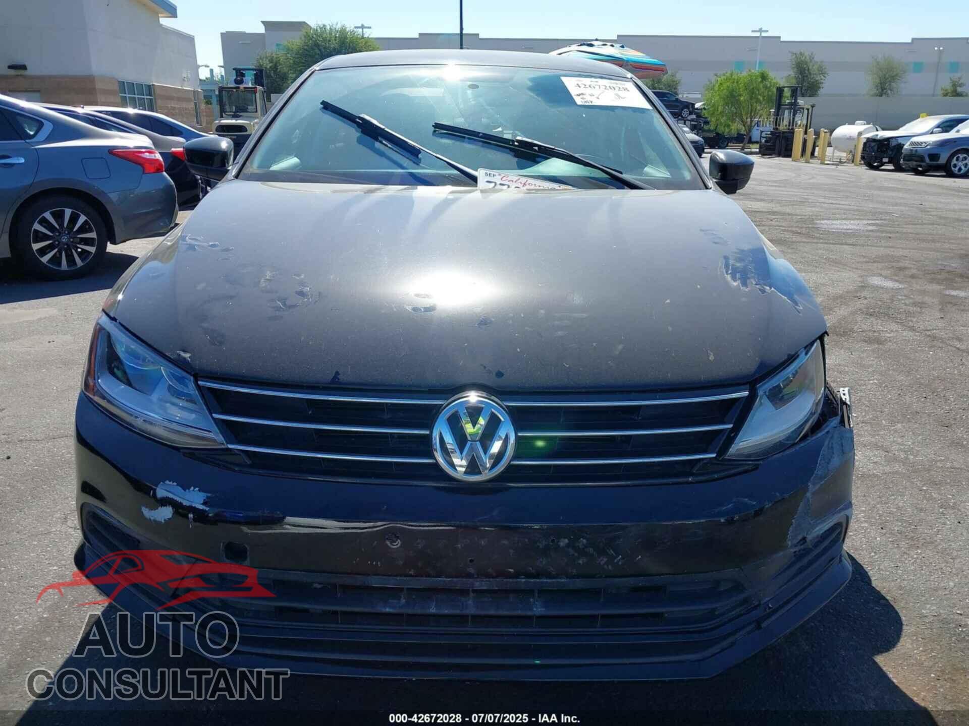 VOLKSWAGEN JETTA 2017 - 3VW2B7AJ2HM399437