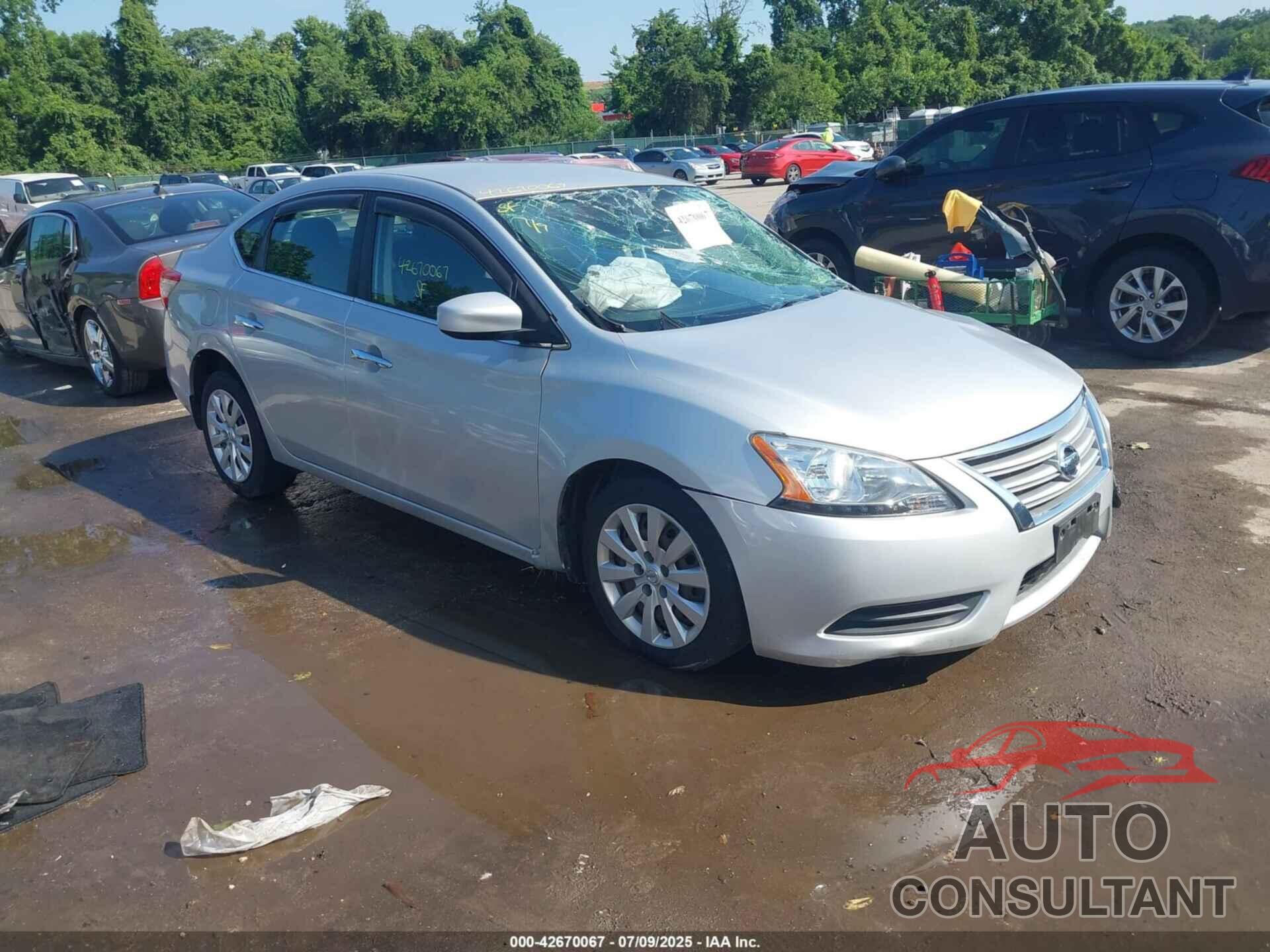NISSAN SENTRA 2015 - 3N1AB7AP6FL682156