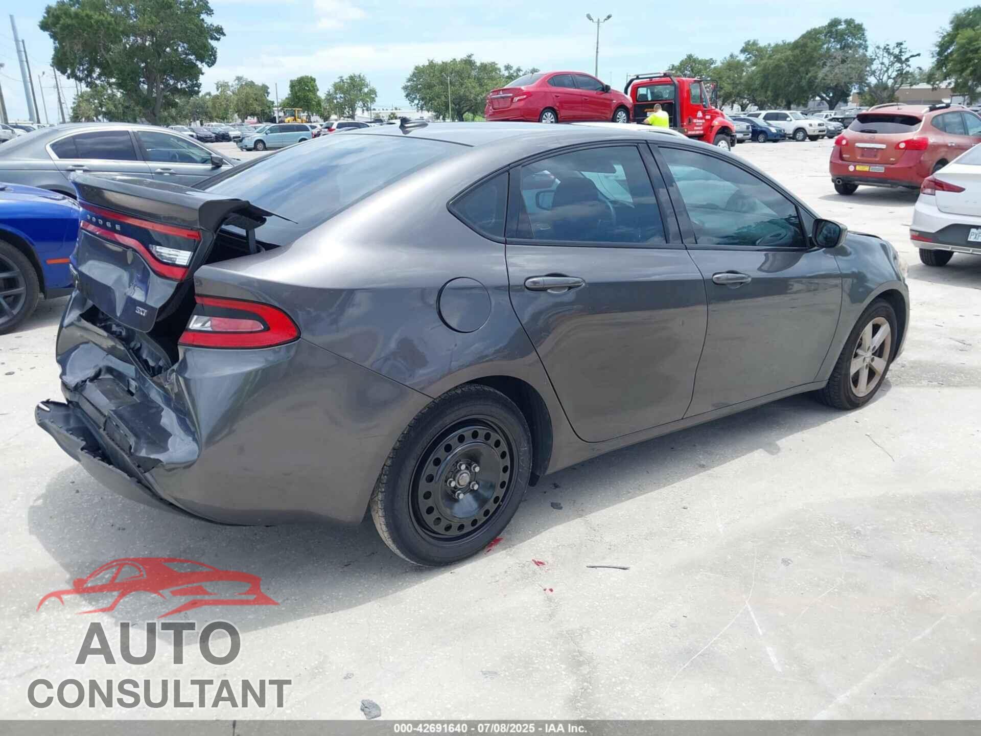 DODGE DART 2015 - 1C3CDFBB1FD420472