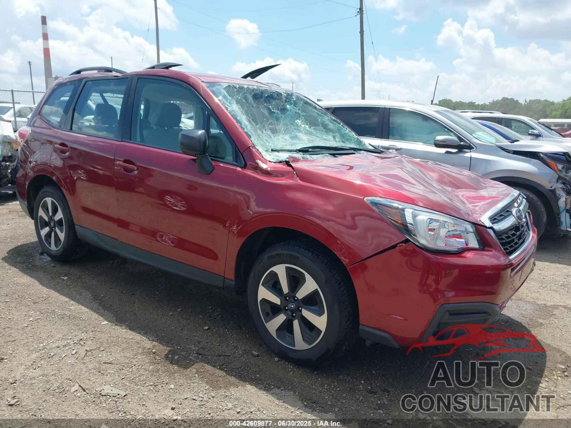 SUBARU FORESTER 2017 - JF2SJABC9HH540464