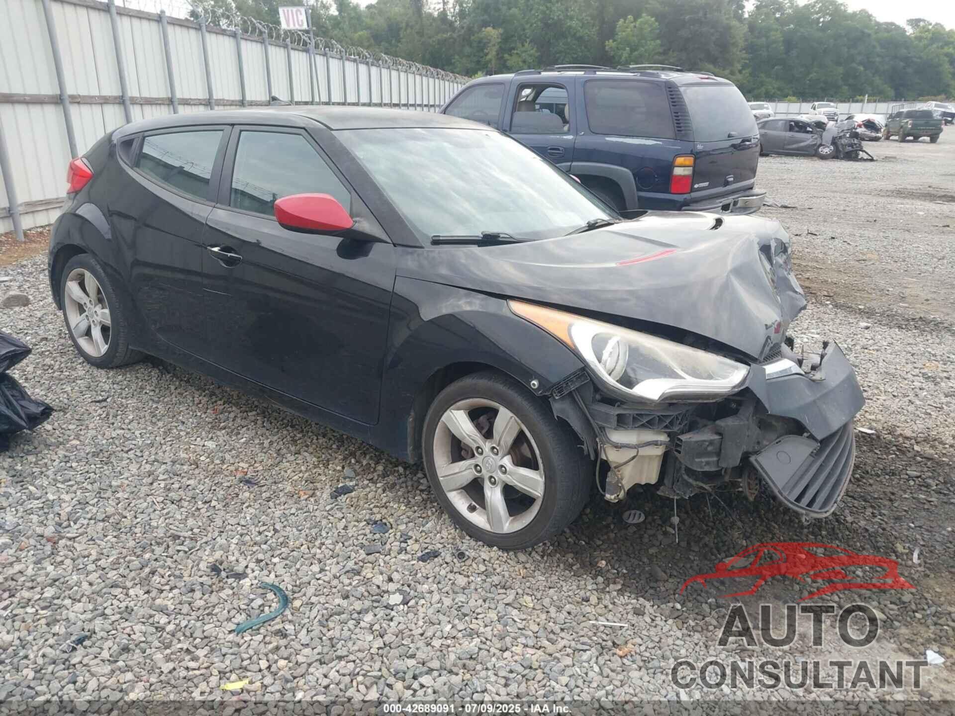HYUNDAI VELOSTER 2012 - KMHTC6AD6CU068904
