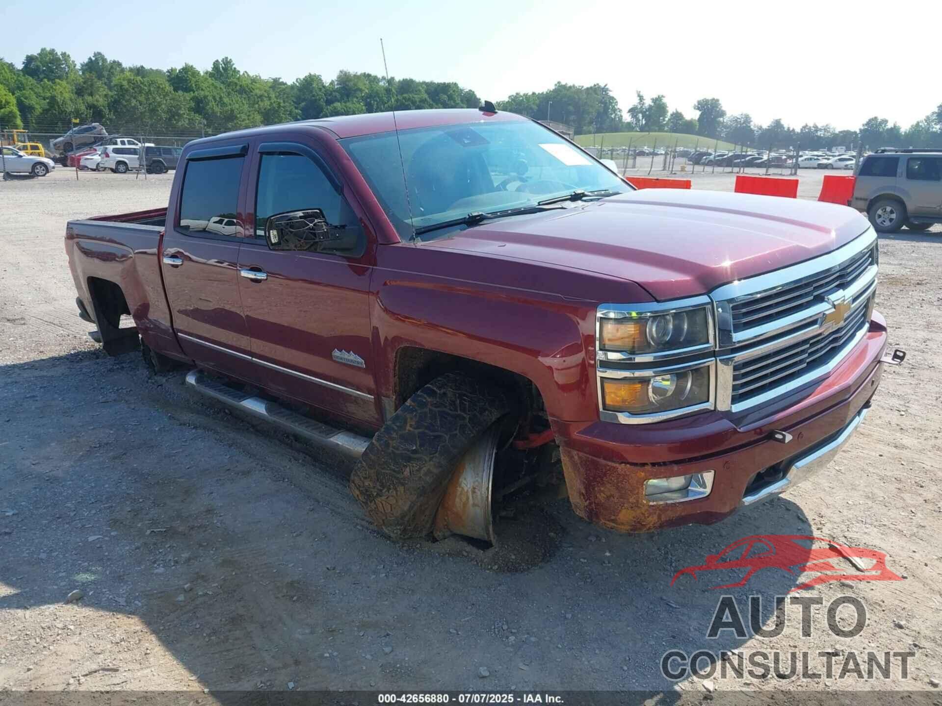 CHEVROLET SILVERADO 1500 2014 - 3GCUKTEC7EG308060