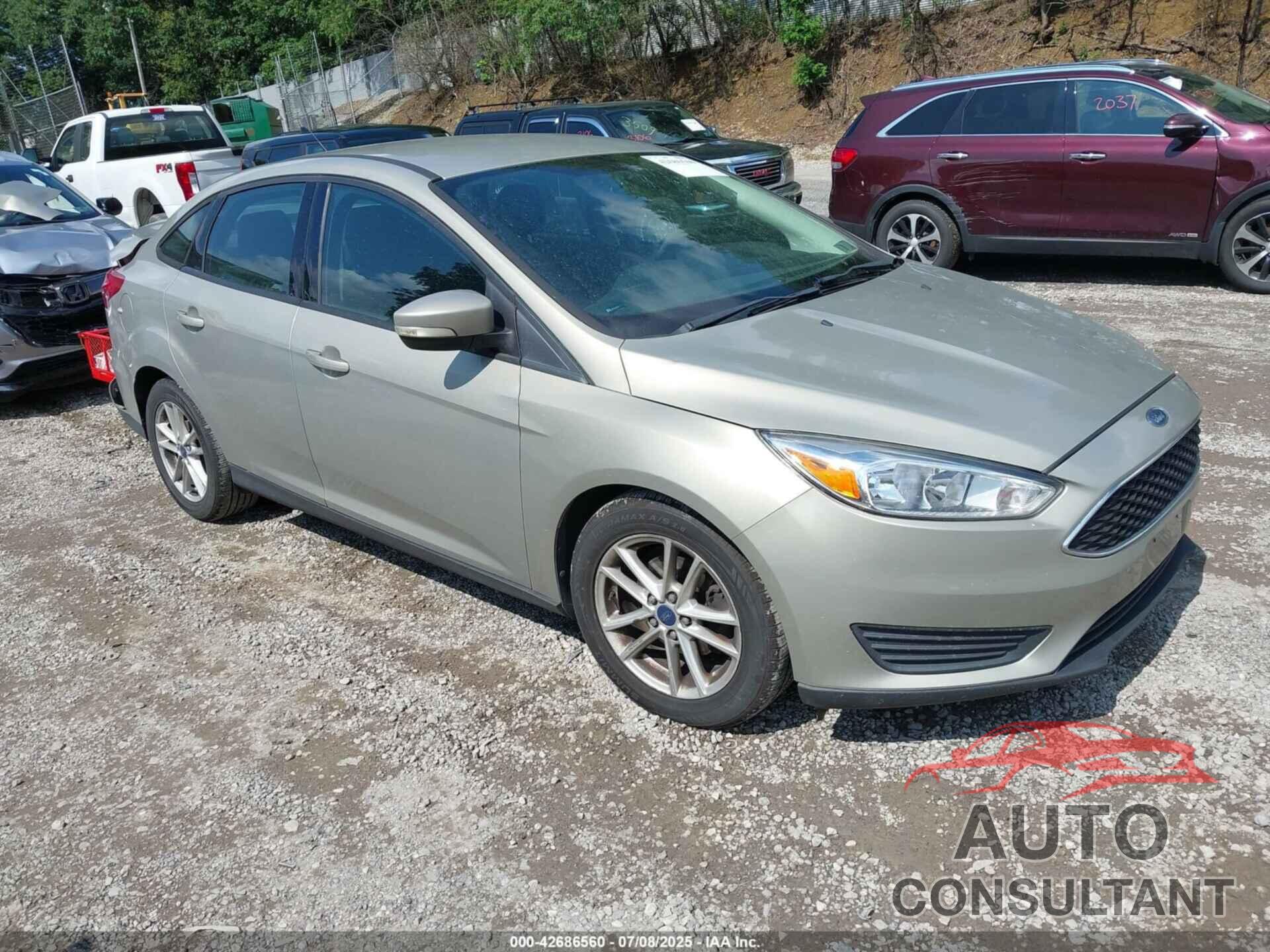 FORD FOCUS 2016 - 1FADP3F21GL314455
