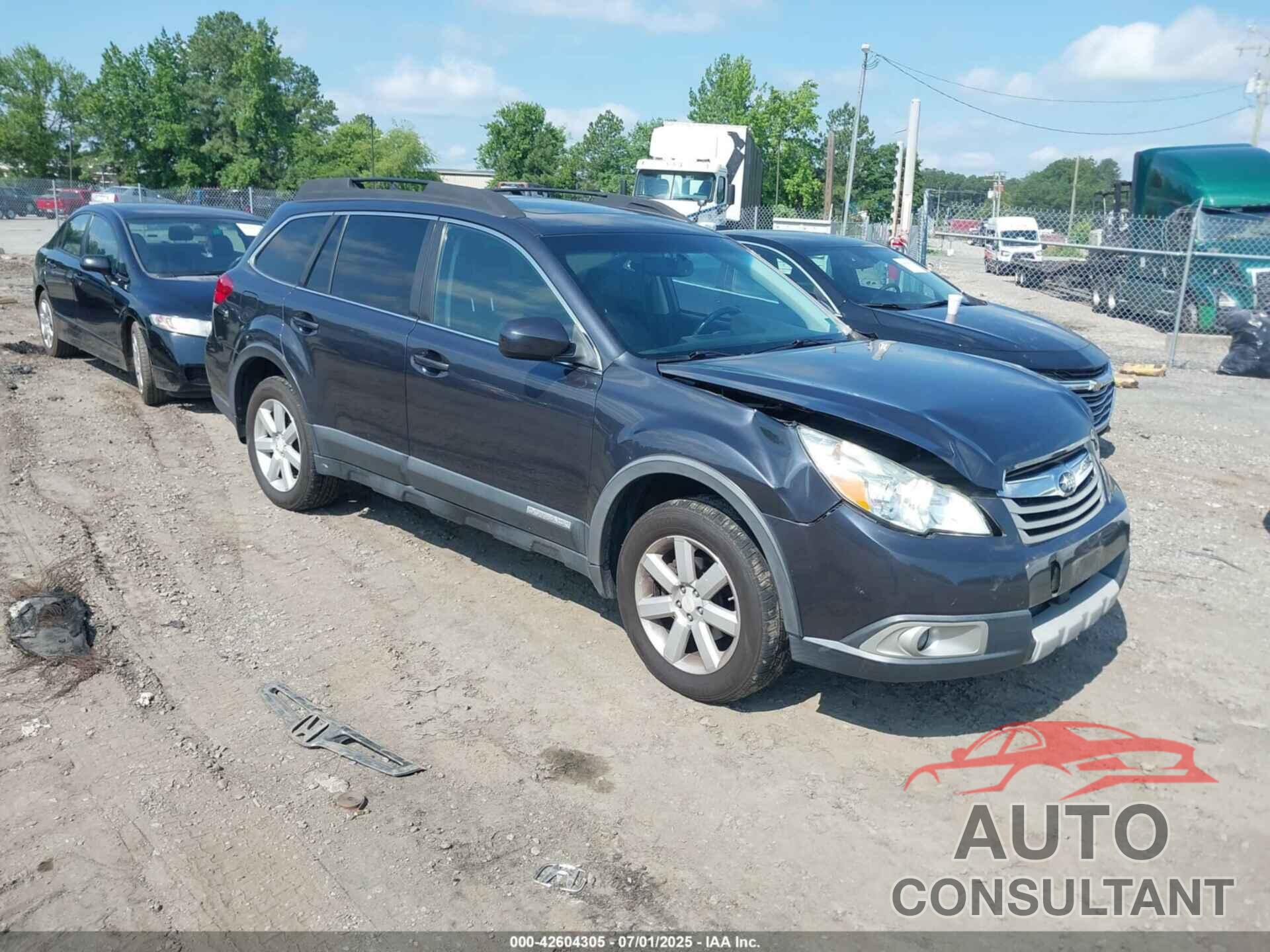 SUBARU OUTBACK 2012 - 4S4BRBKC4C3234688