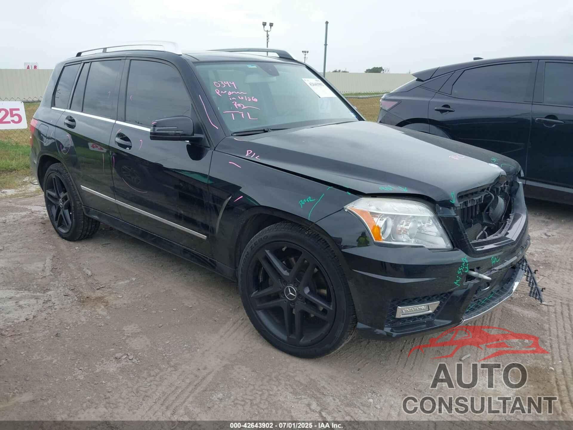 MERCEDES-BENZ GLK 350 2012 - WDCGG8HB6CF842884