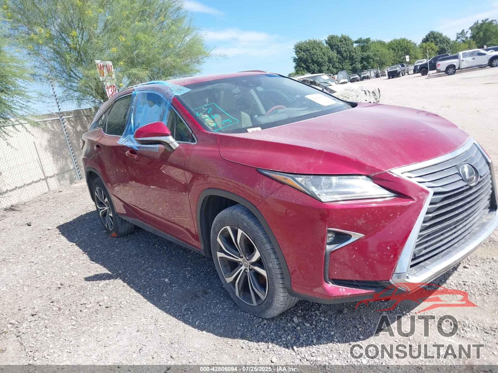 LEXUS RX 350 2016 - 2T2ZZMCA9GC001992