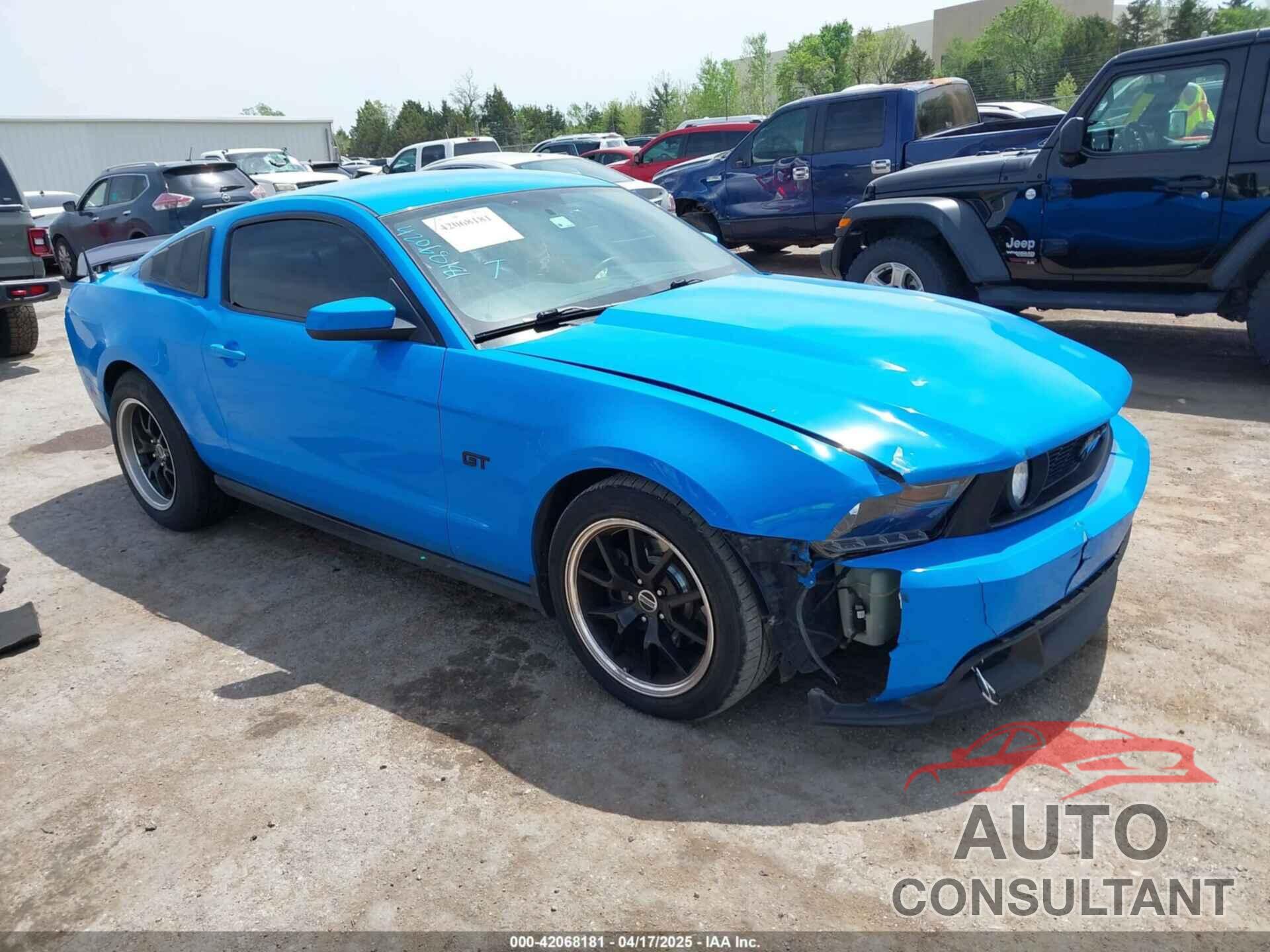 FORD MUSTANG 2010 - 1ZVBP8CH0A5113940