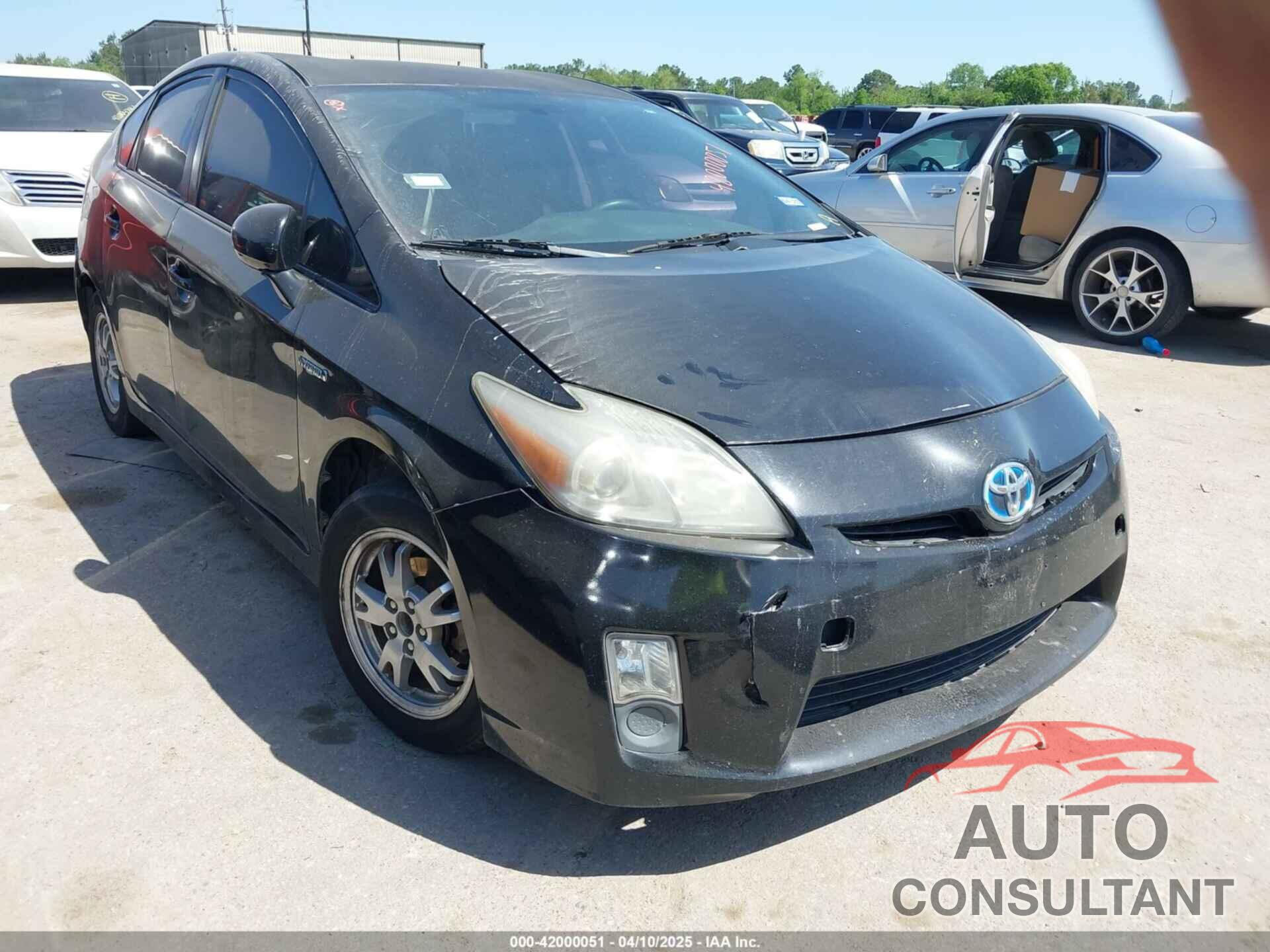 TOYOTA PRIUS 2011 - JTDKN3DU1B1402339