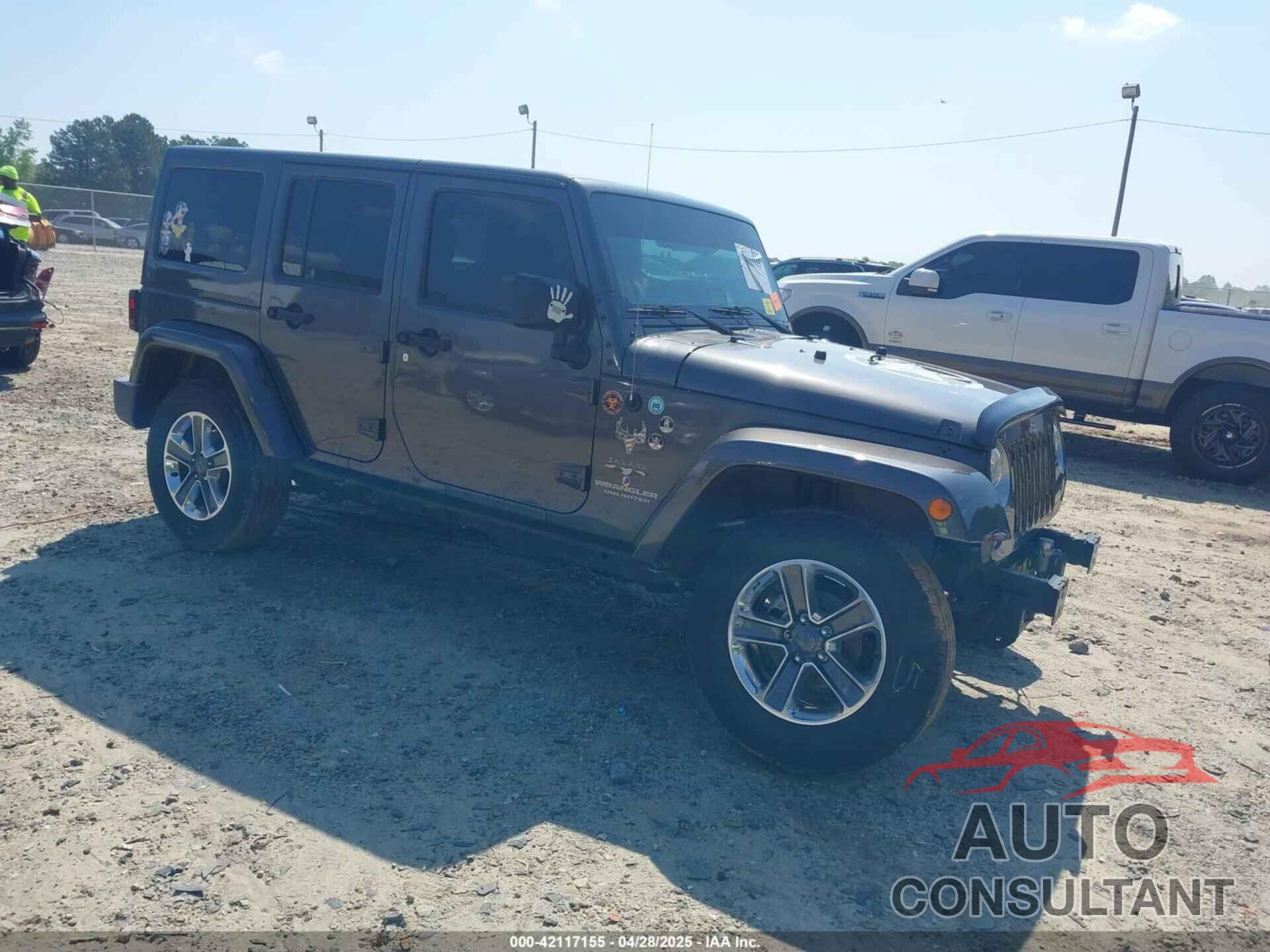 JEEP WRANGLER UNLIMITED 2017 - 1C4BJWEG2HL678001