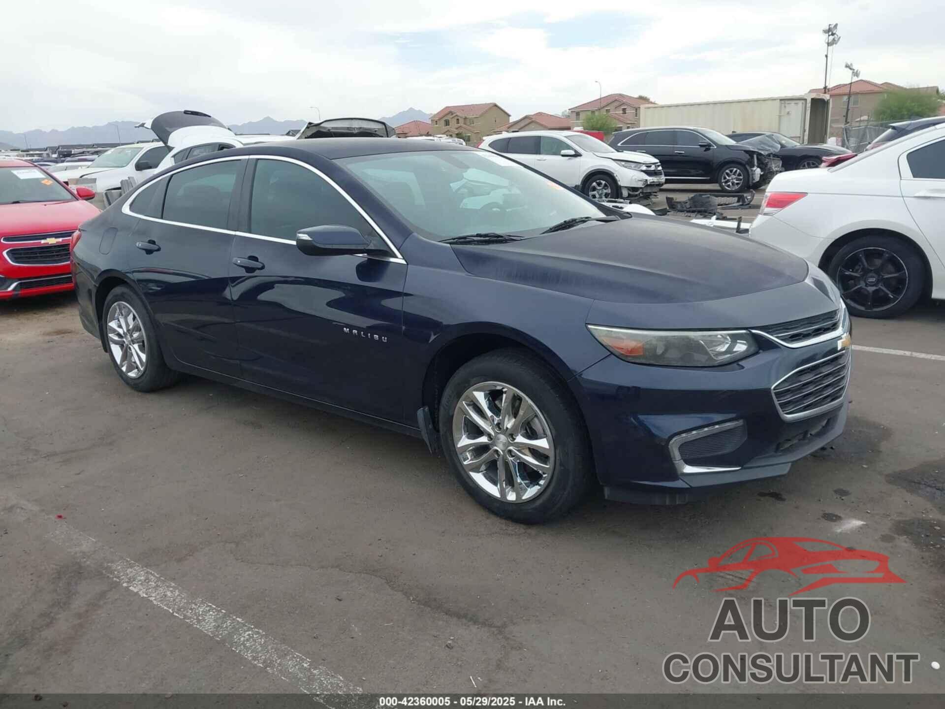 CHEVROLET MALIBU 2017 - 1G1ZE5ST6HF218975