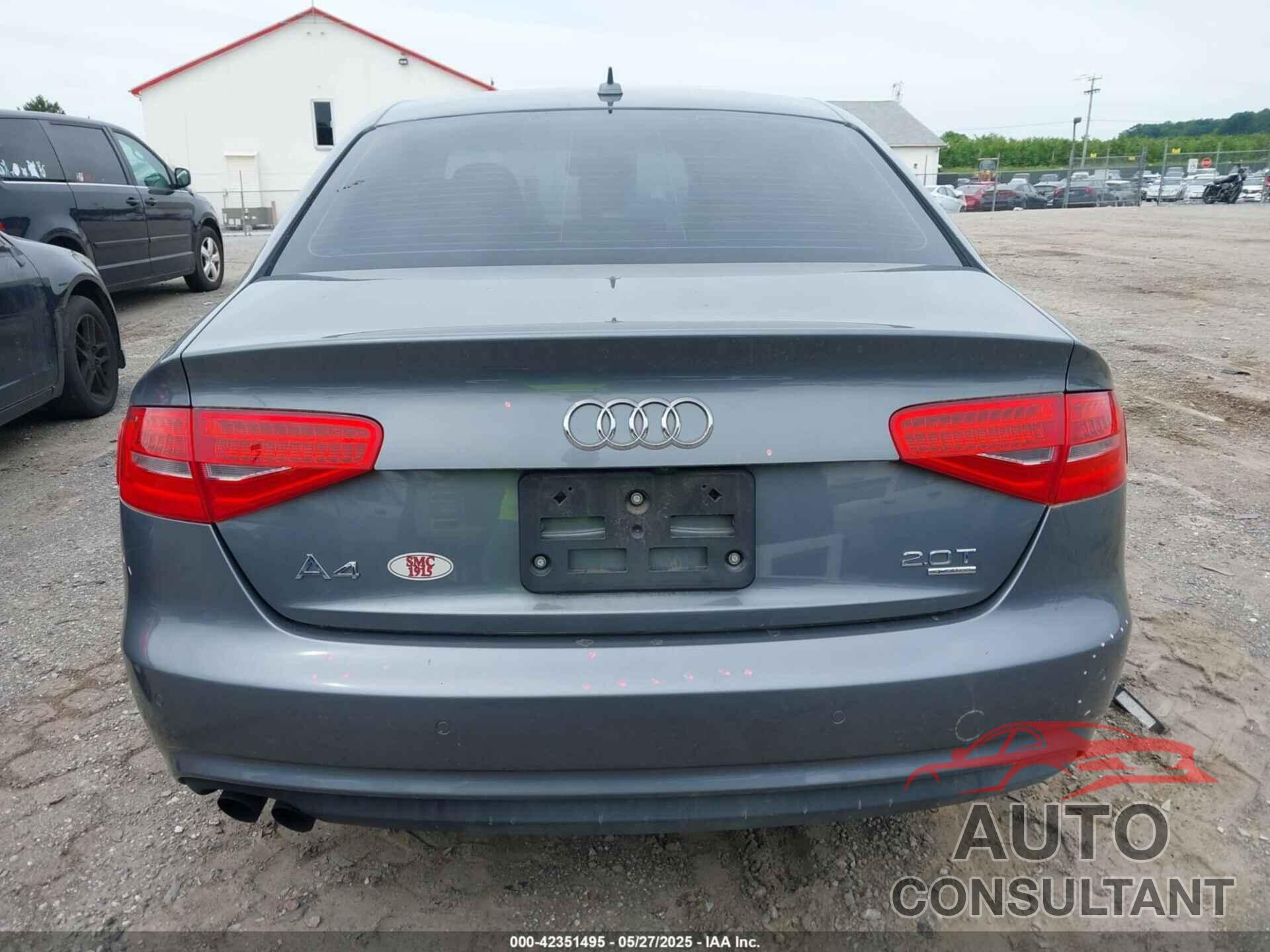 AUDI A4 2013 - WAUFFAFL4DN022962