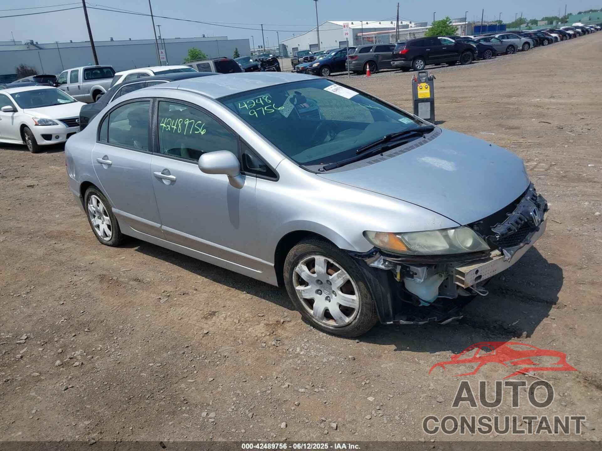 HONDA CIVIC 2009 - 2HGFA165898524488