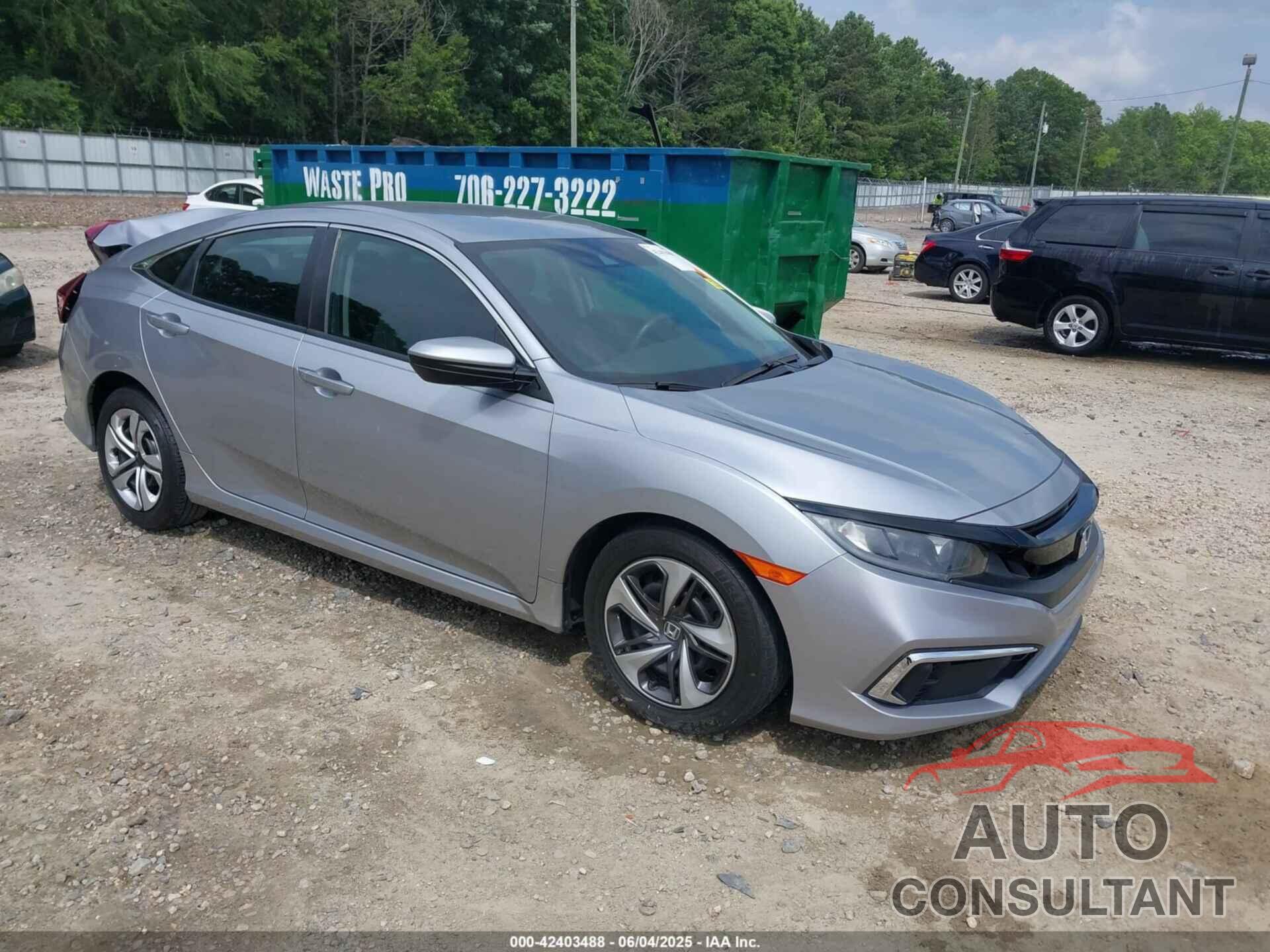 HONDA CIVIC 2020 - 2HGFC2F69LH518635
