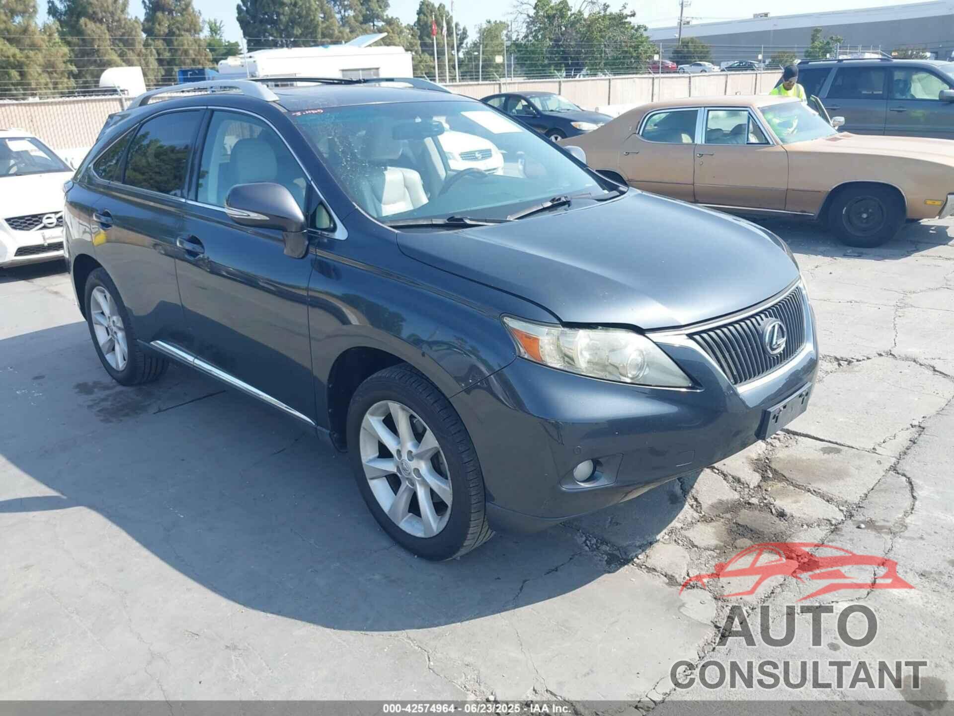 LEXUS RX 350 2010 - JTJBK1BA0A2414204