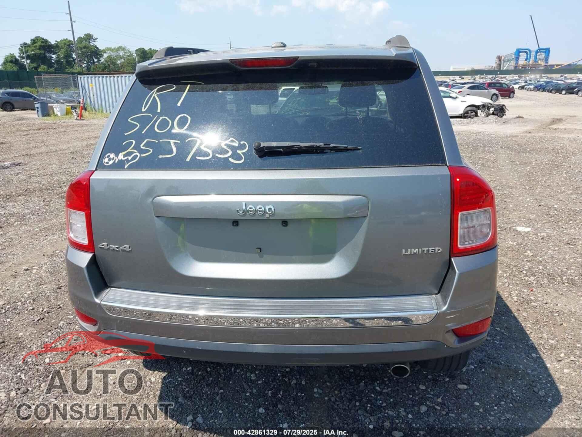 JEEP COMPASS 2012 - 1C4NJDCB2CD630820