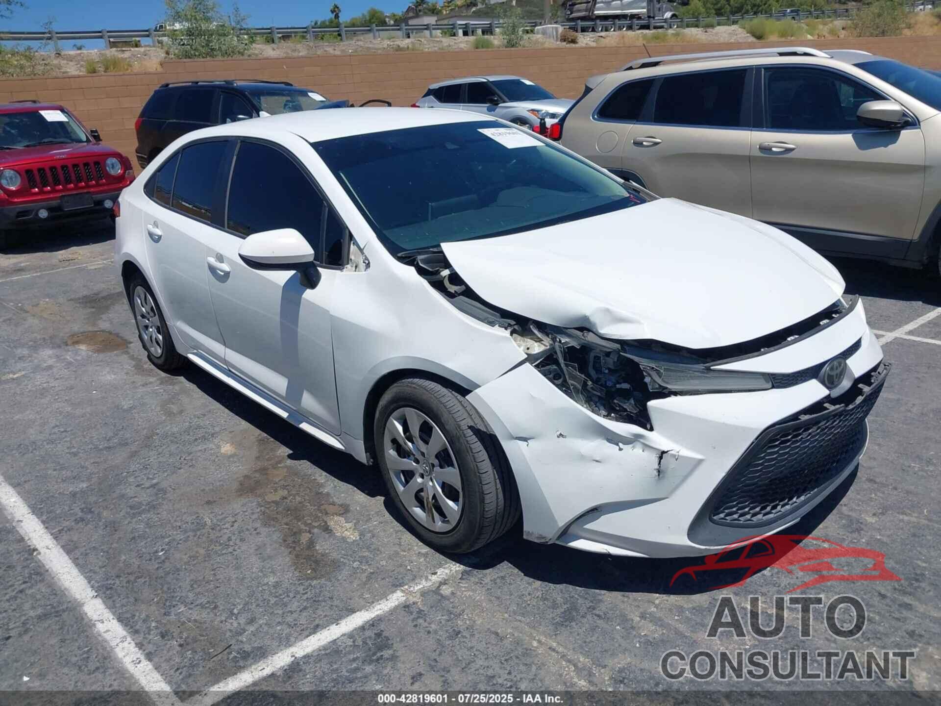 TOYOTA COROLLA 2020 - 5YFEPRAEXLP046364