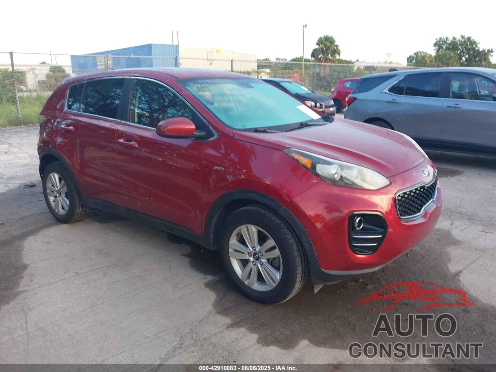 KIA SPORTAGE 2018 - KNDPMCACXJ7379451