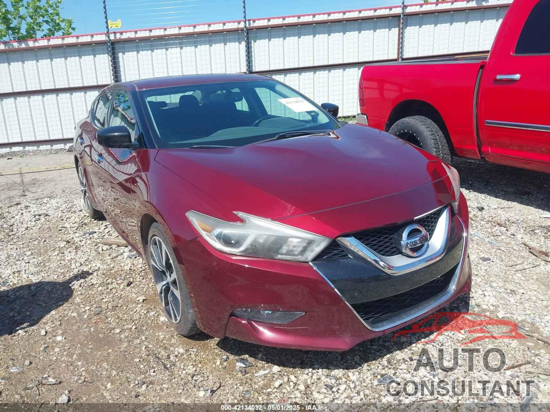 NISSAN MAXIMA 2017 - 1N4AA6APXHC453400