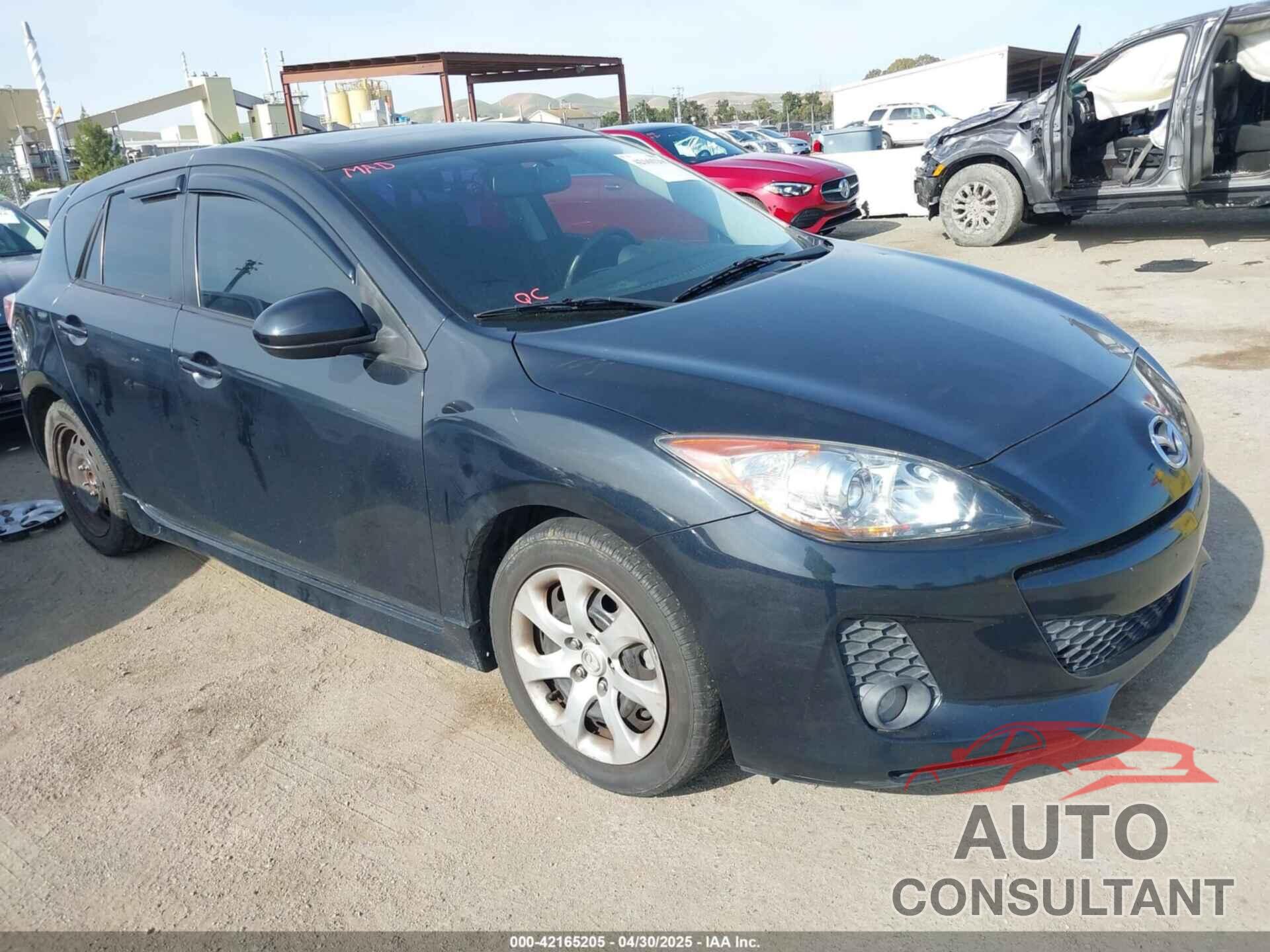 MAZDA MAZDA3 2012 - JM1BL1L60C1508750