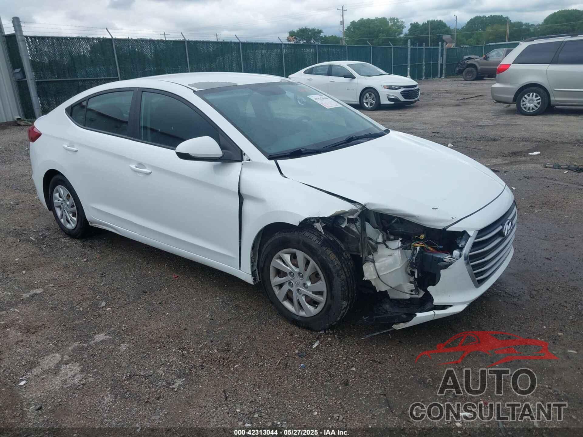 HYUNDAI ELANTRA 2018 - 5NPD74LF0JH342332
