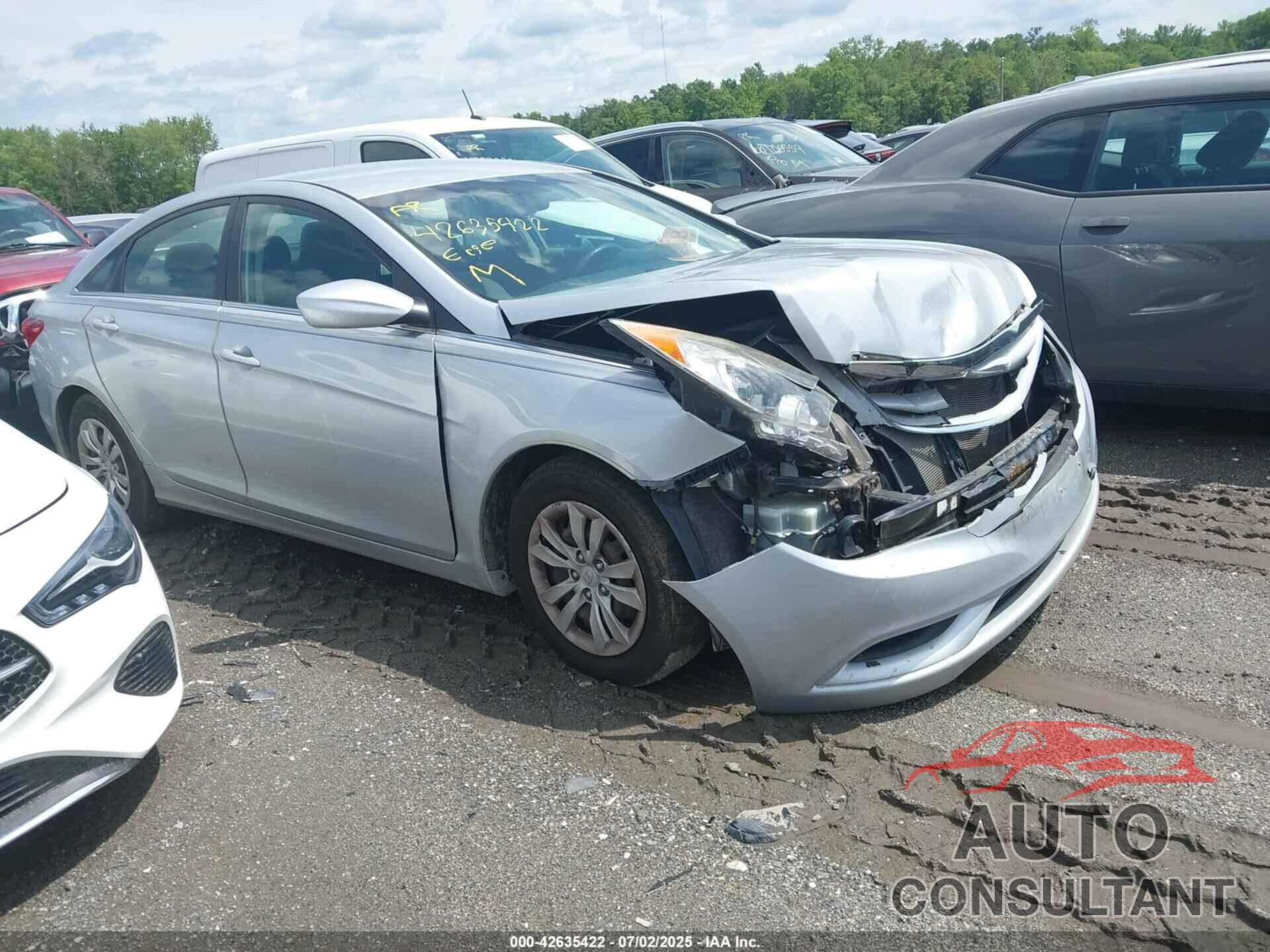 HYUNDAI SONATA 2012 - 5NPEB4AC9CH461558
