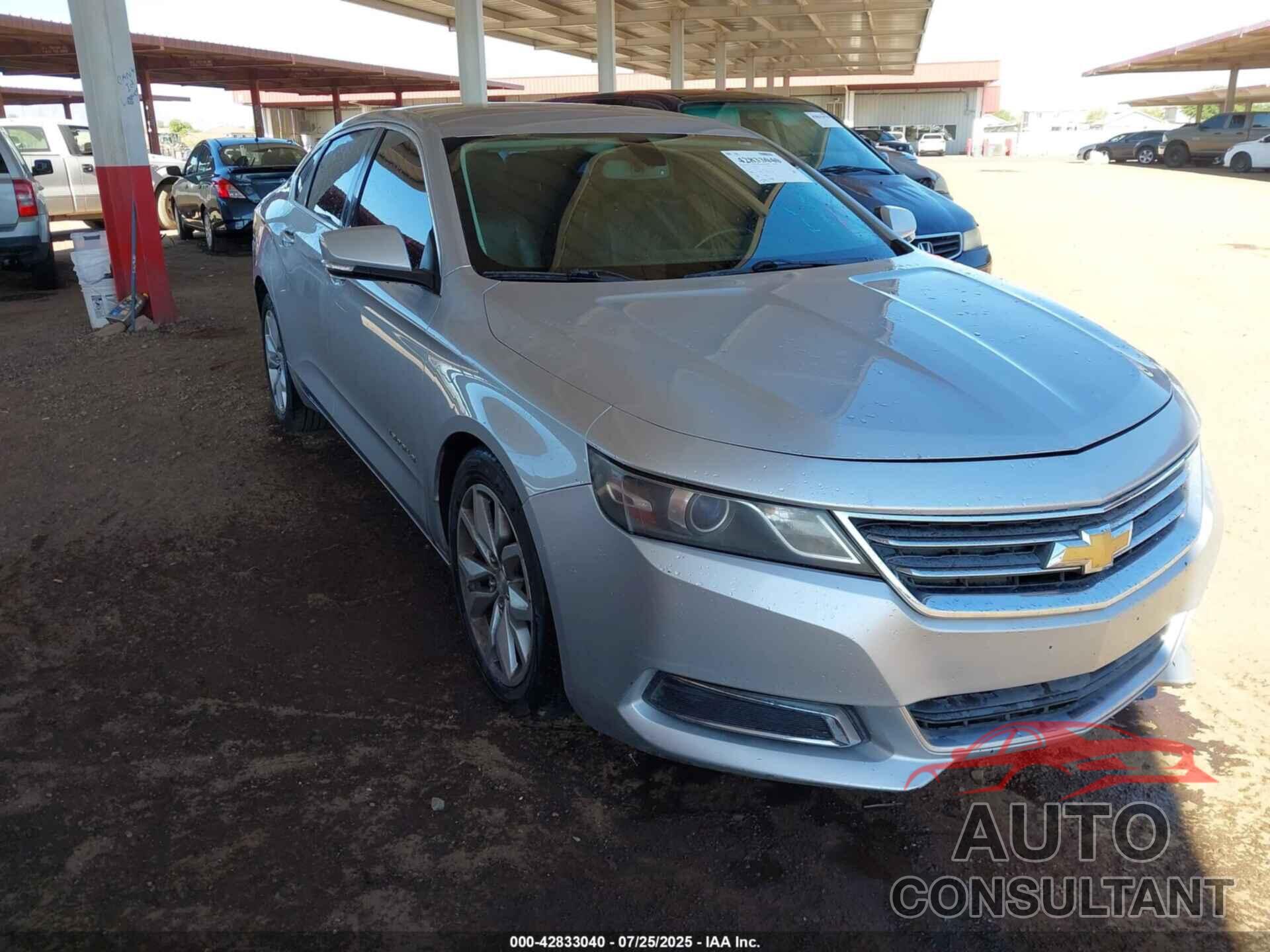 CHEVROLET IMPALA 2016 - 2G1105SA4G9182334