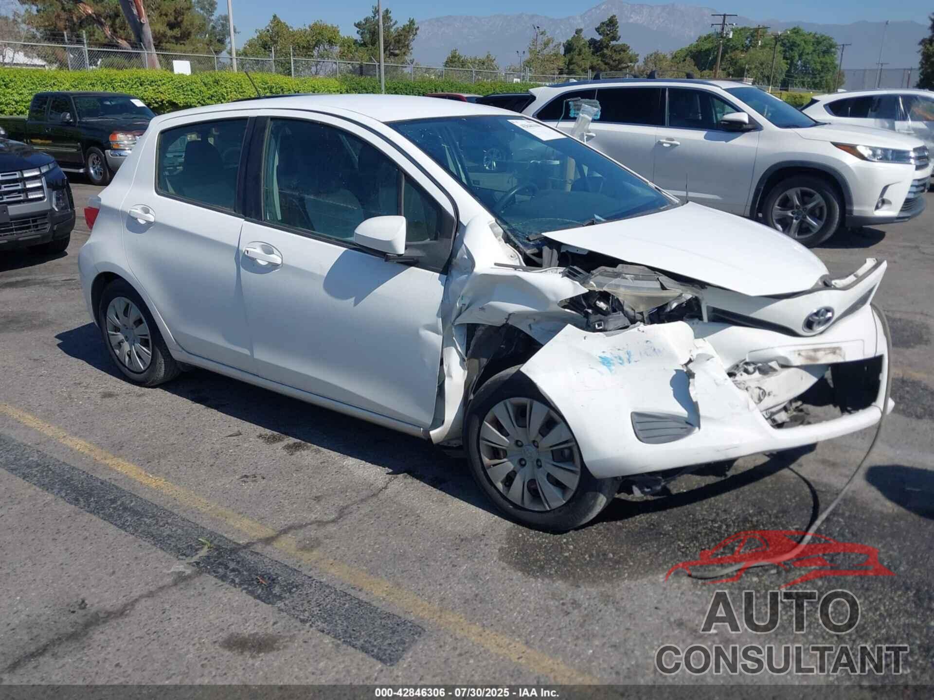 TOYOTA YARIS 2012 - JTDKTUD35CD541859