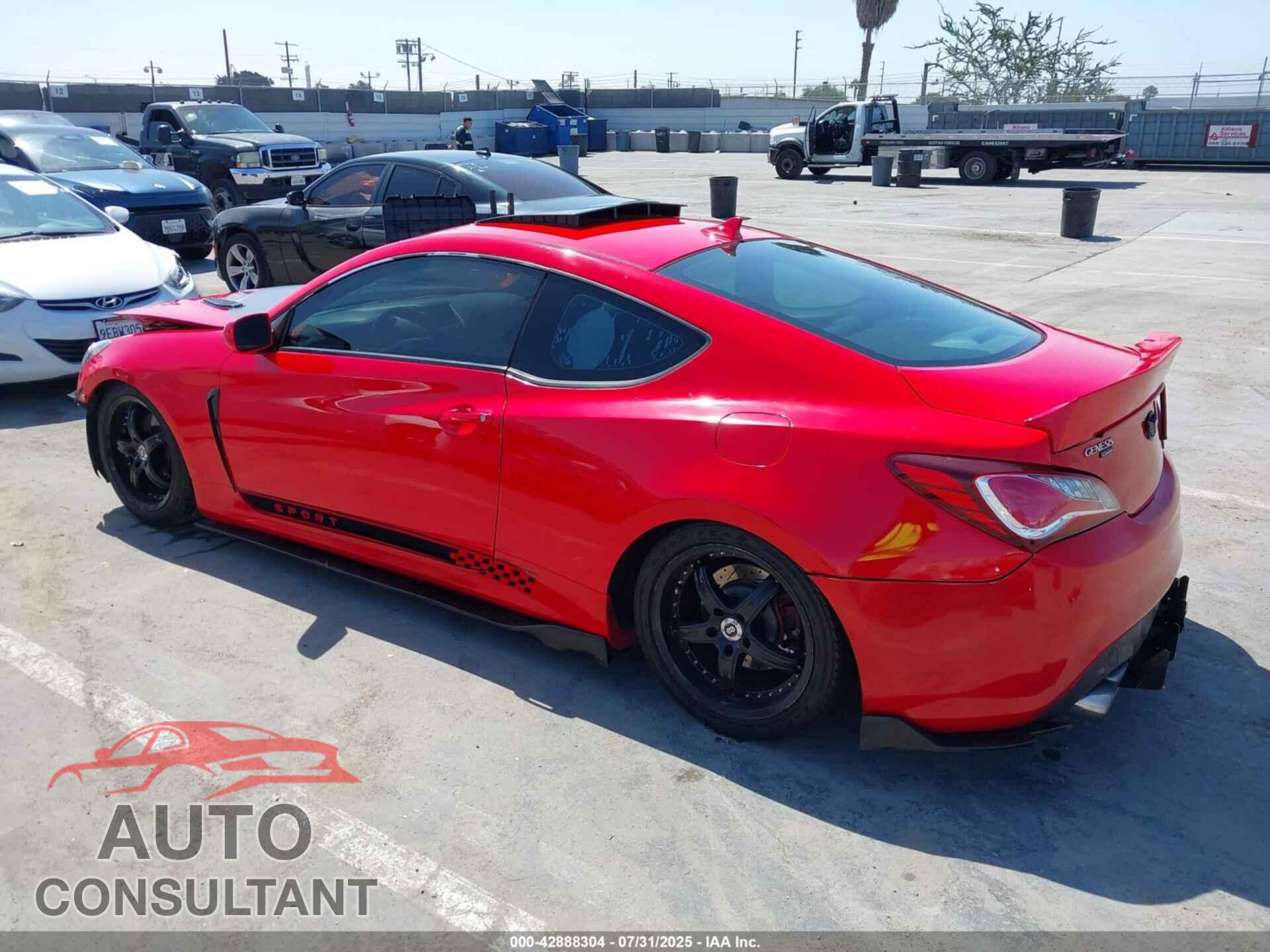 HYUNDAI GENESIS 2013 - KMHHT6KD1DU096003