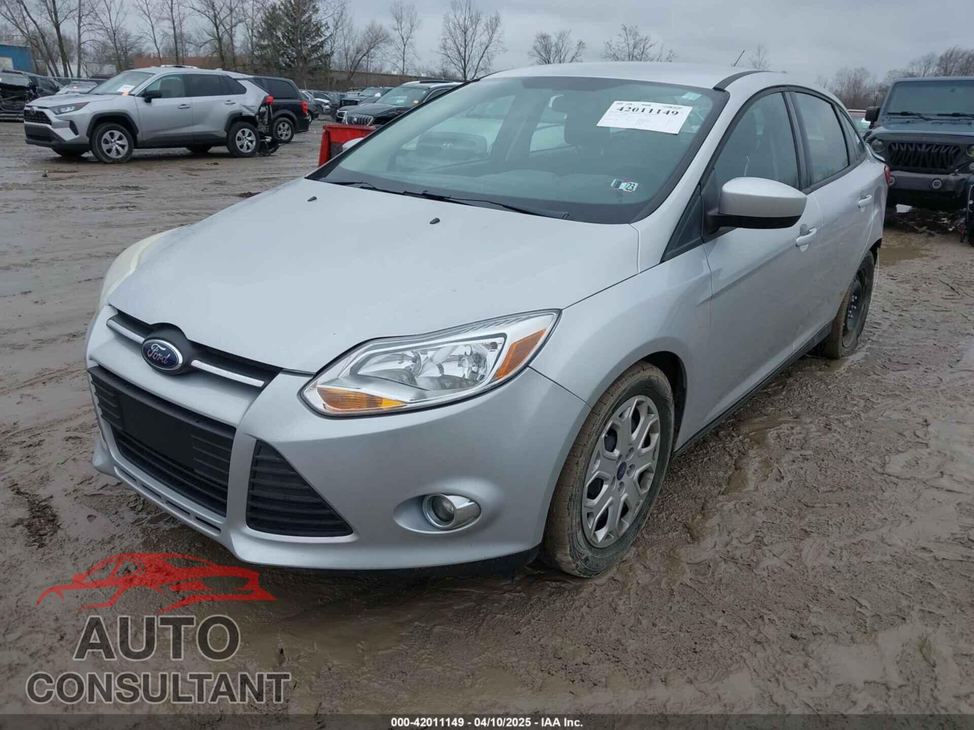 FORD FOCUS 2012 - 1FAHP3F29CL295519