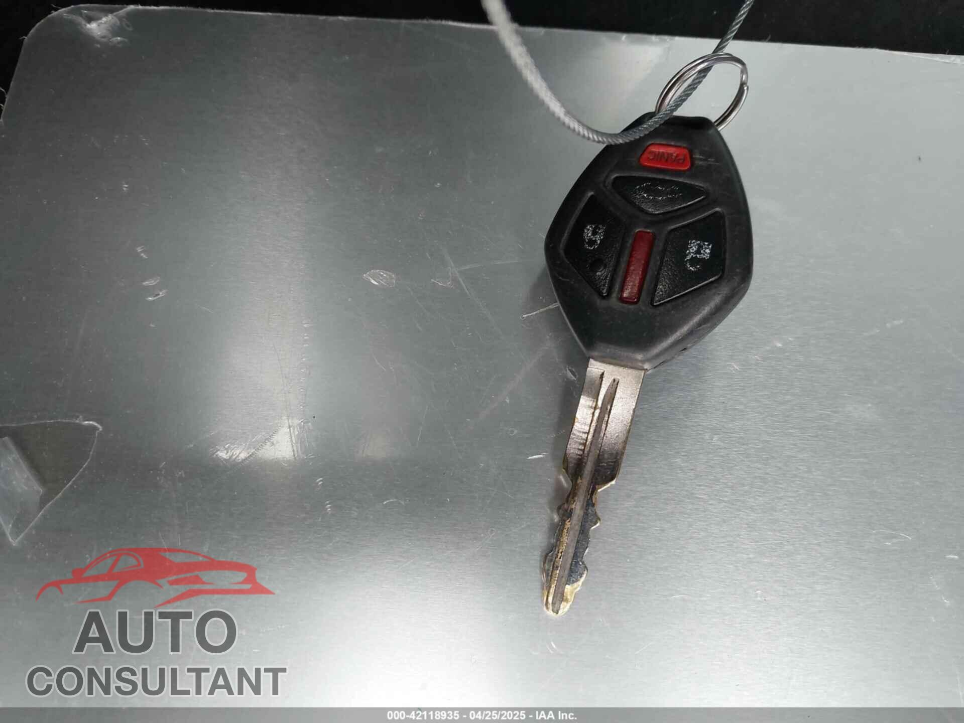 MITSUBISHI LANCER EVOLUTION 2011 - JA32W8FV6BU046340