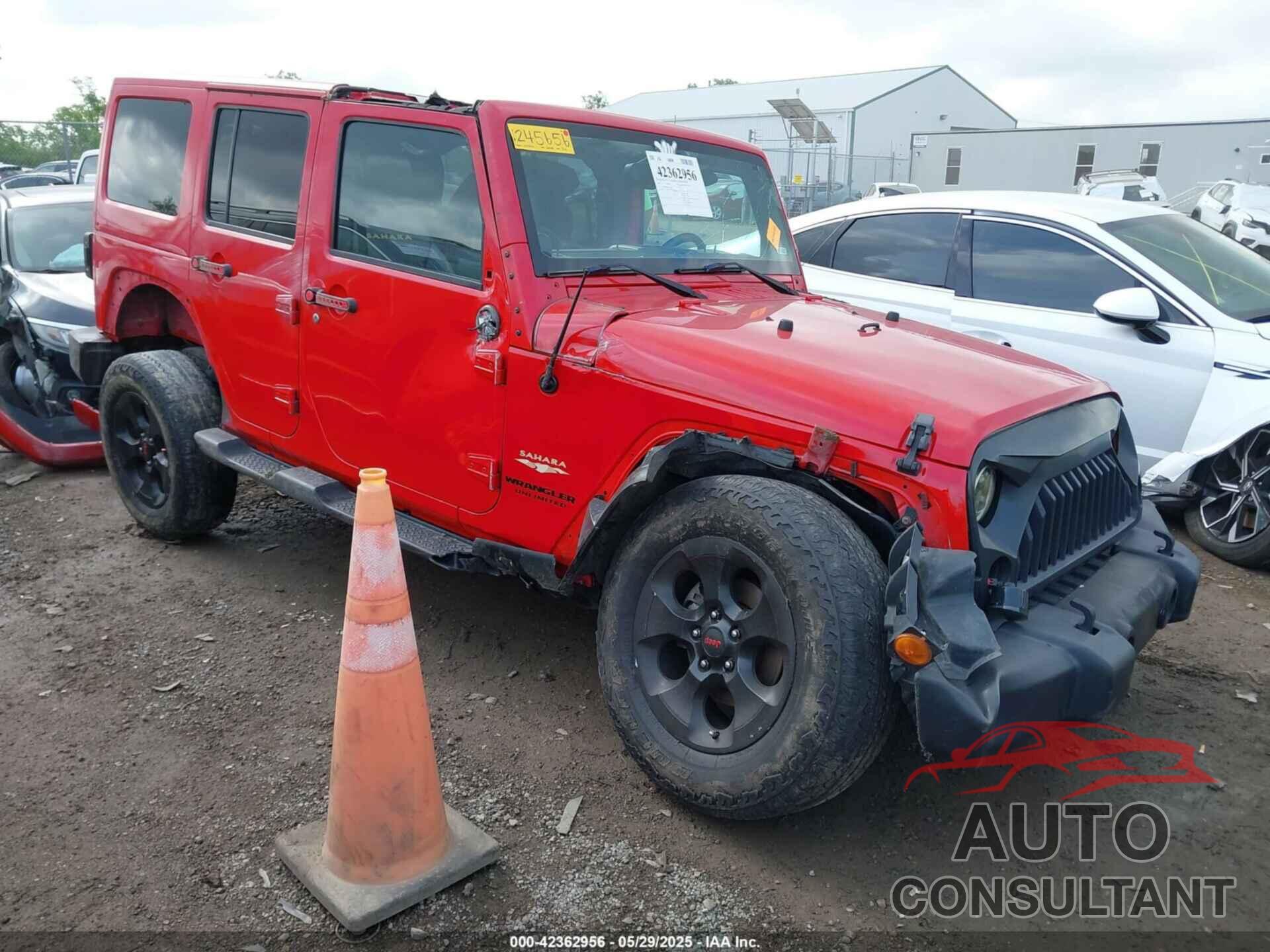 JEEP WRANGLER UNLIMITED 2014 - 1C4BJWEG7EL245656