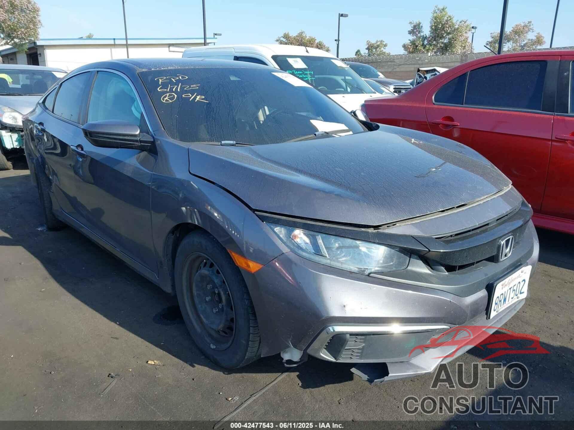 HONDA CIVIC 2020 - 2HGFC2F63LH530263