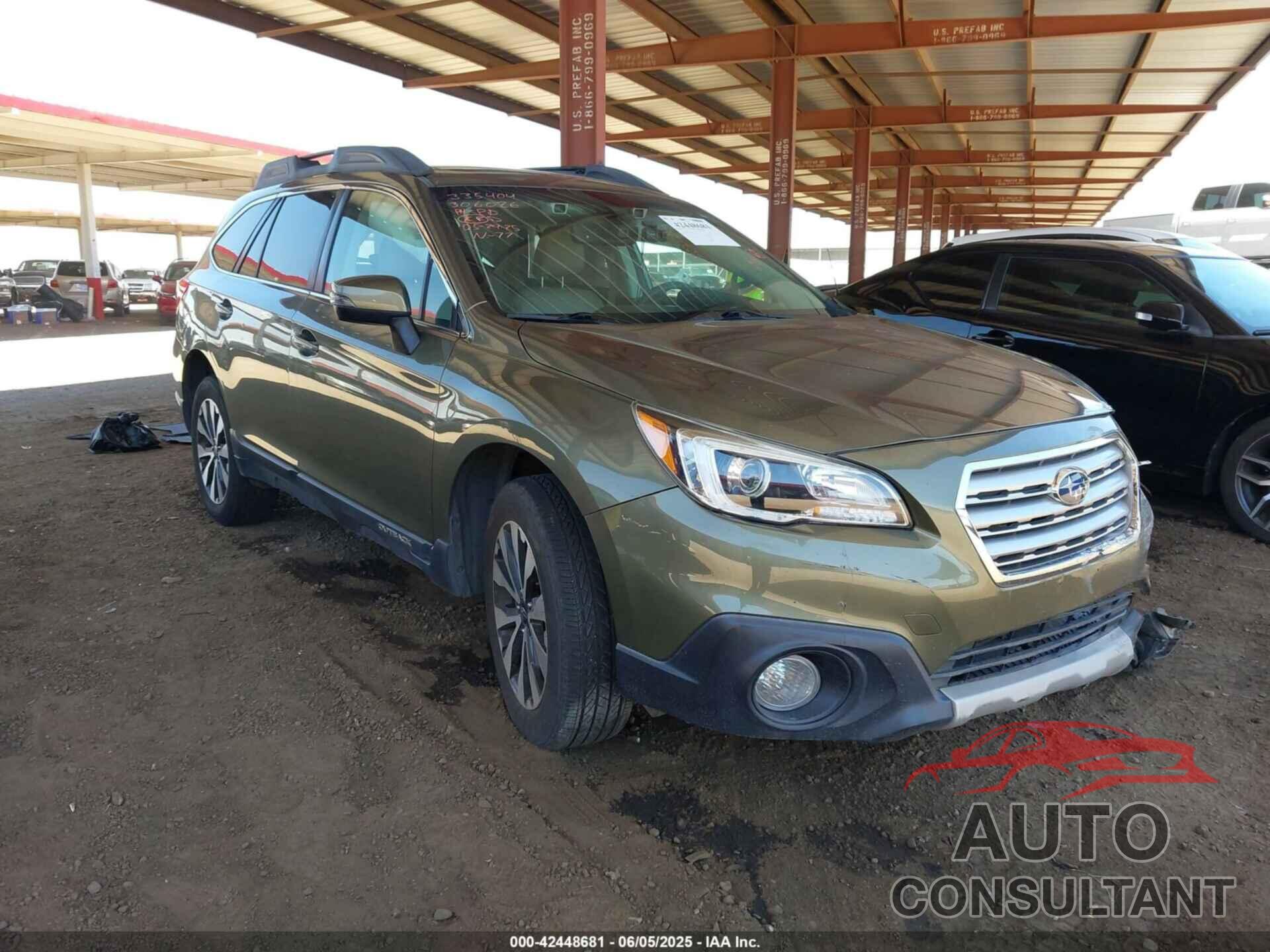 SUBARU OUTBACK 2017 - 4S4BSANCXH3306026